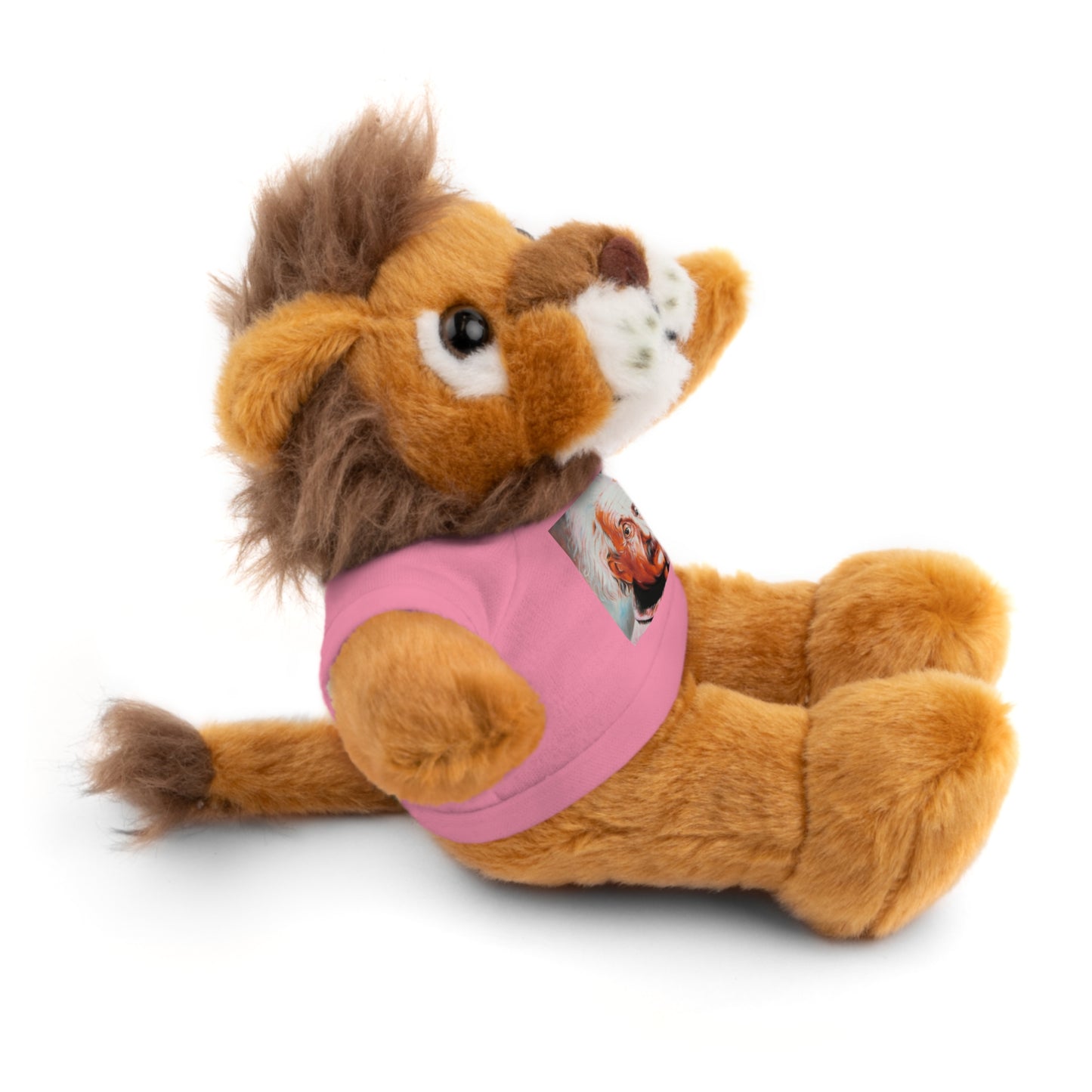 Super Cute Stuffed Animal with Albert Einstein Tee - Unique Gift for Kids & Collectors by Mel Fiorentino