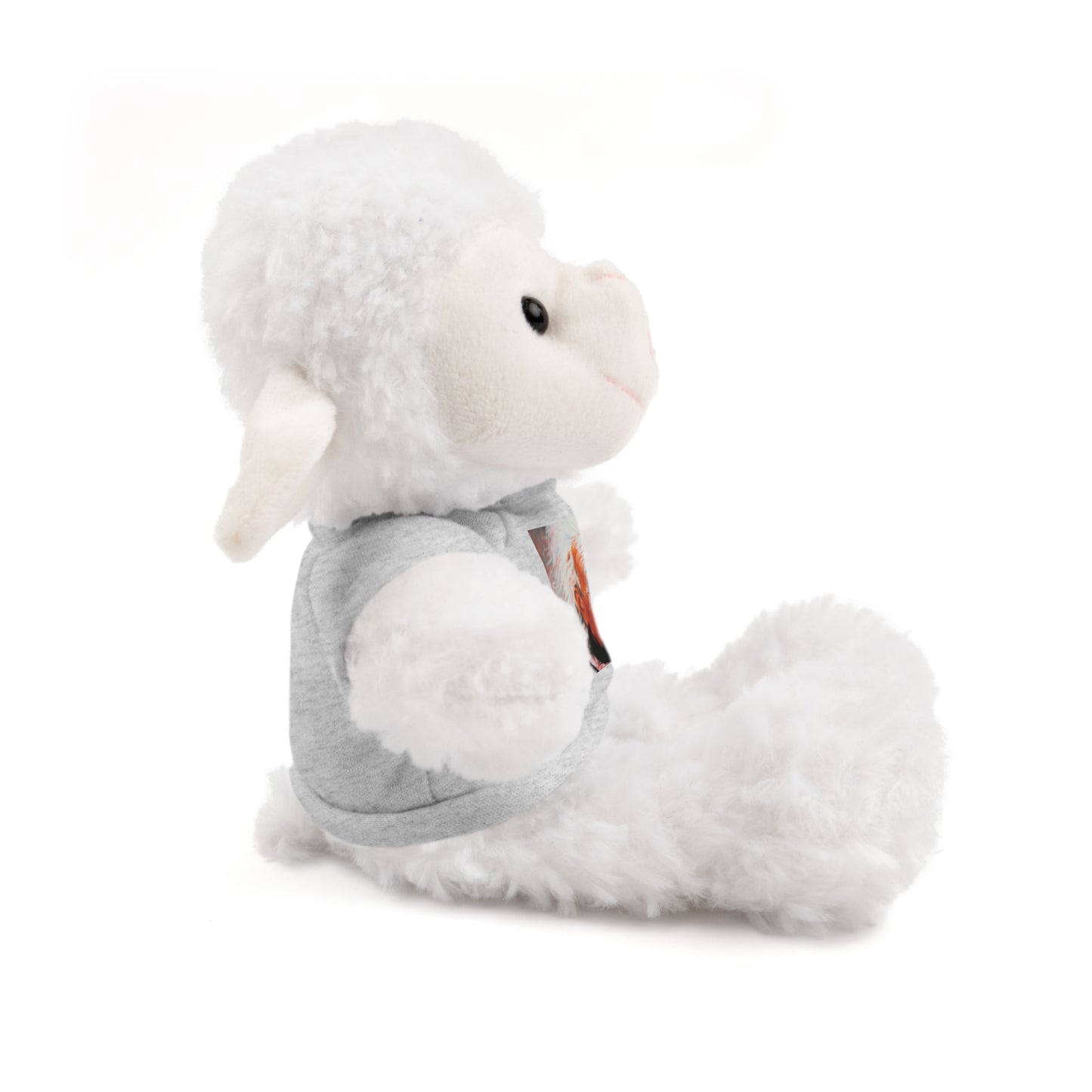 Super Cute Stuffed Animal with Albert Einstein Tee - Unique Gift for Kids & Collectors by Mel Fiorentino