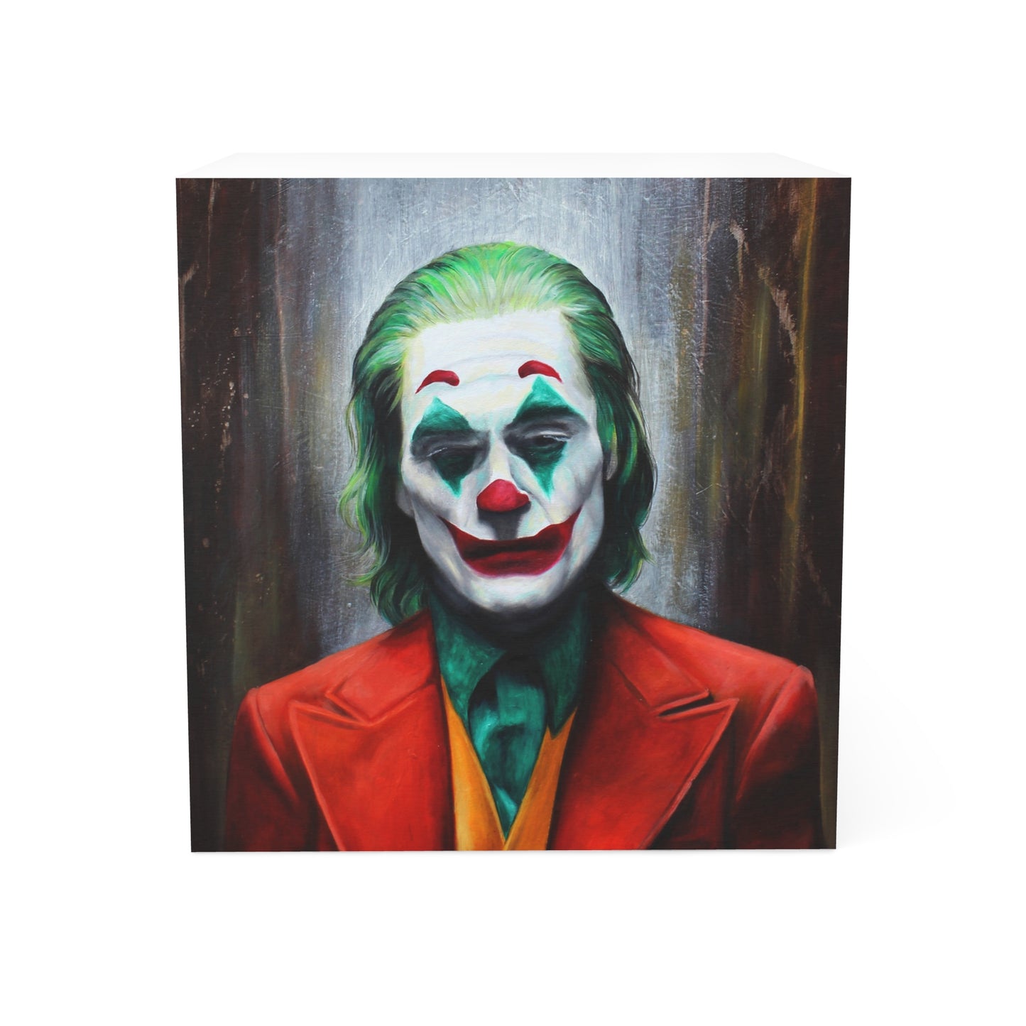 The Joker Note Cube by artist Mel Fiorentino