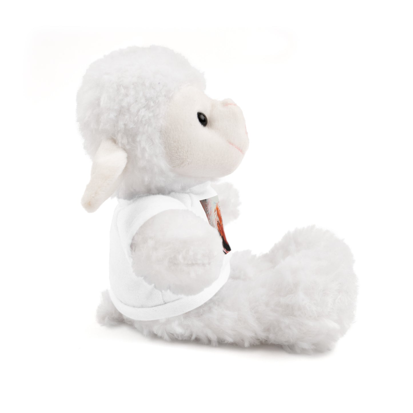 Super Cute Stuffed Animal with Albert Einstein Tee - Unique Gift for Kids & Collectors by Mel Fiorentino