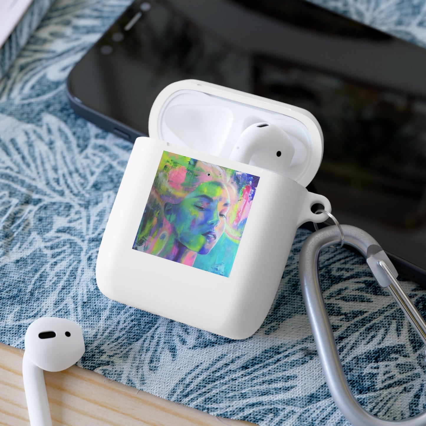 Underwater AirPods Case Cover | Art-Inspired Accessory by Mel Fiorentino