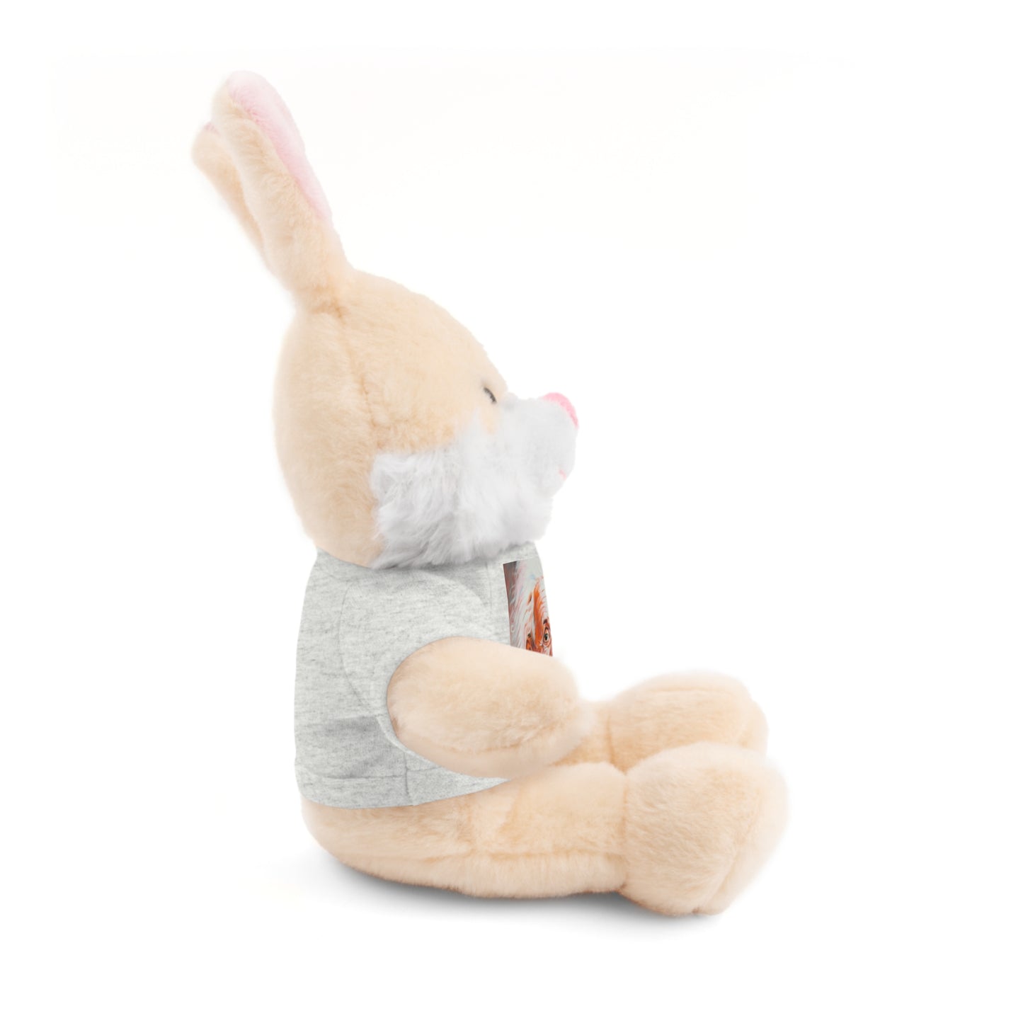 Super Cute Stuffed Animal with Albert Einstein Tee - Unique Gift for Kids & Collectors by Mel Fiorentino
