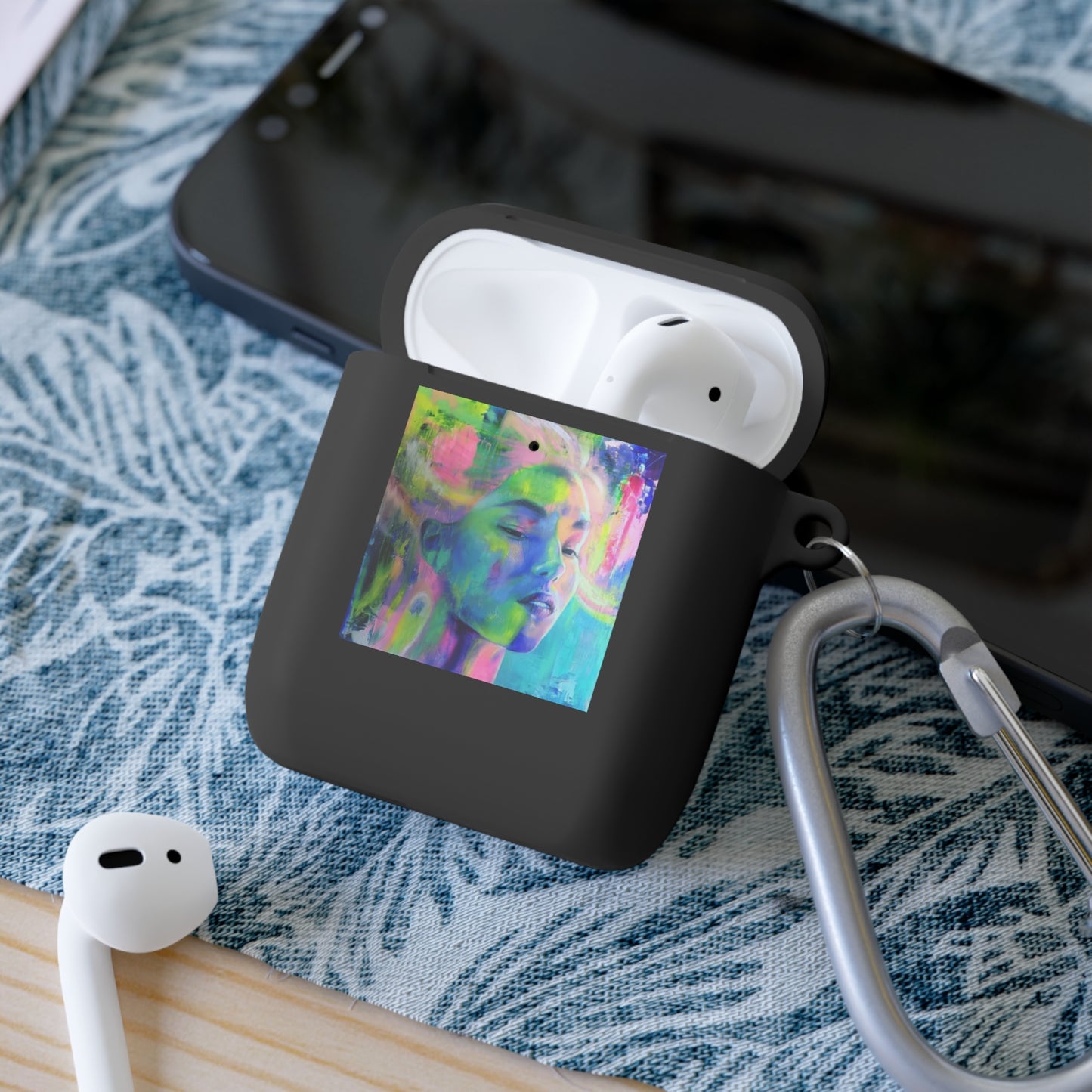 Underwater AirPods Case Cover | Art-Inspired Accessory by Mel Fiorentino