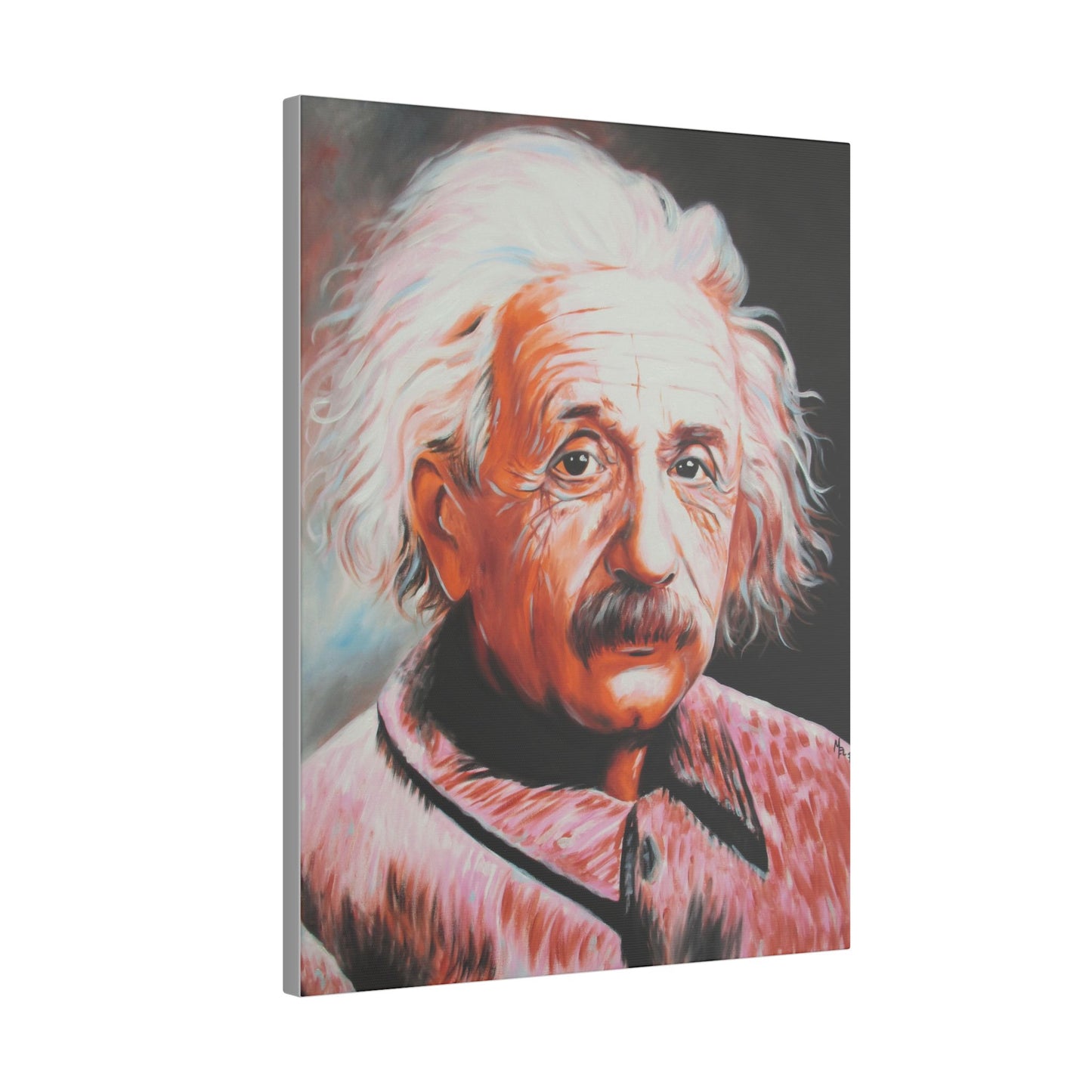 Albert Einstein Giclée Print Canvas by Mel Fiorentino