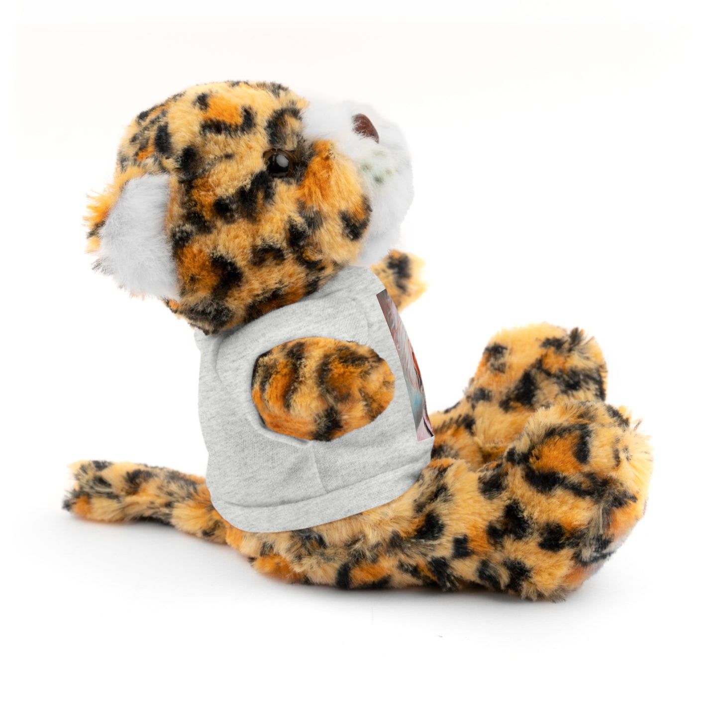 Super Cute Stuffed Animal with Albert Einstein Tee - Unique Gift for Kids & Collectors by Mel Fiorentino