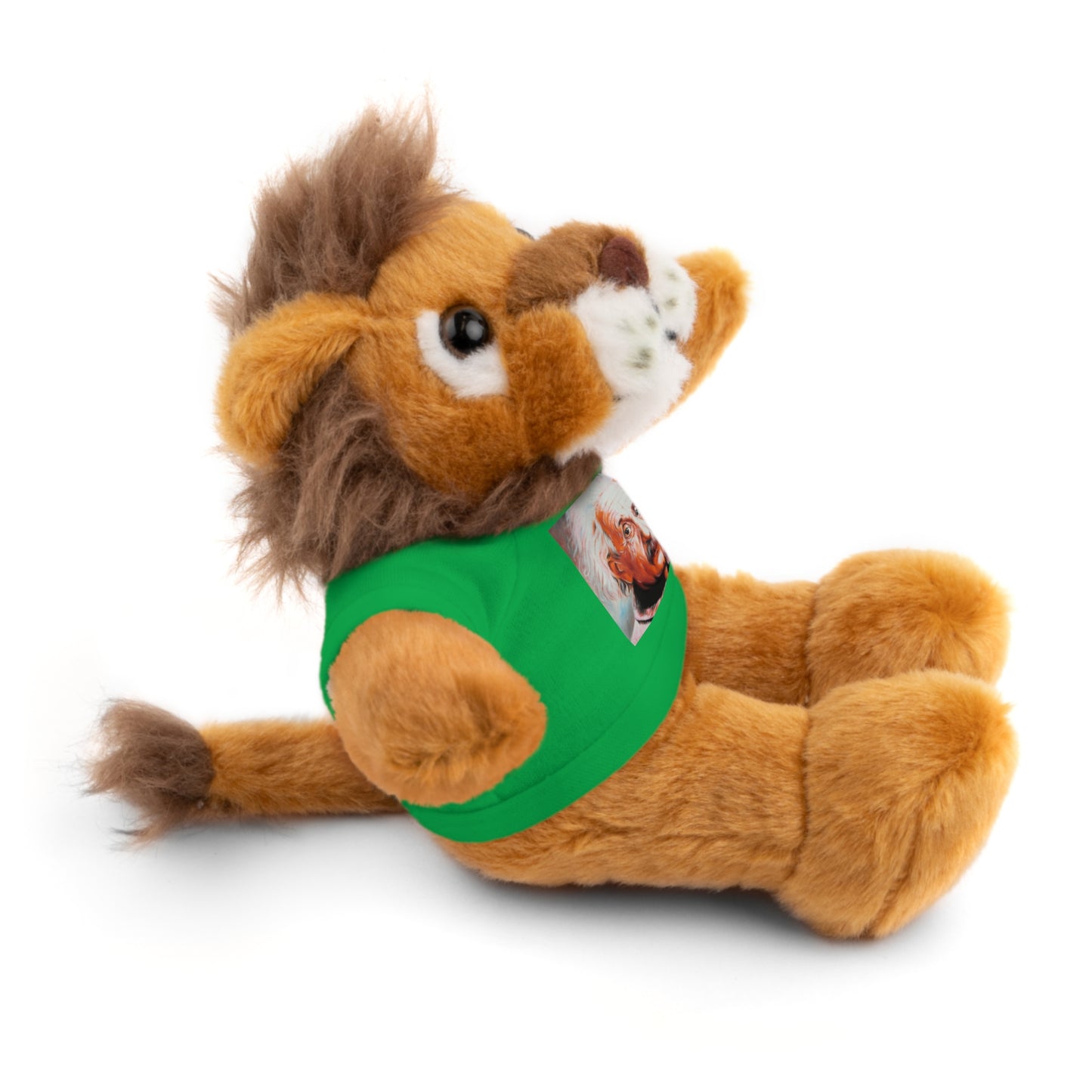 Super Cute Stuffed Animal with Albert Einstein Tee - Unique Gift for Kids & Collectors by Mel Fiorentino
