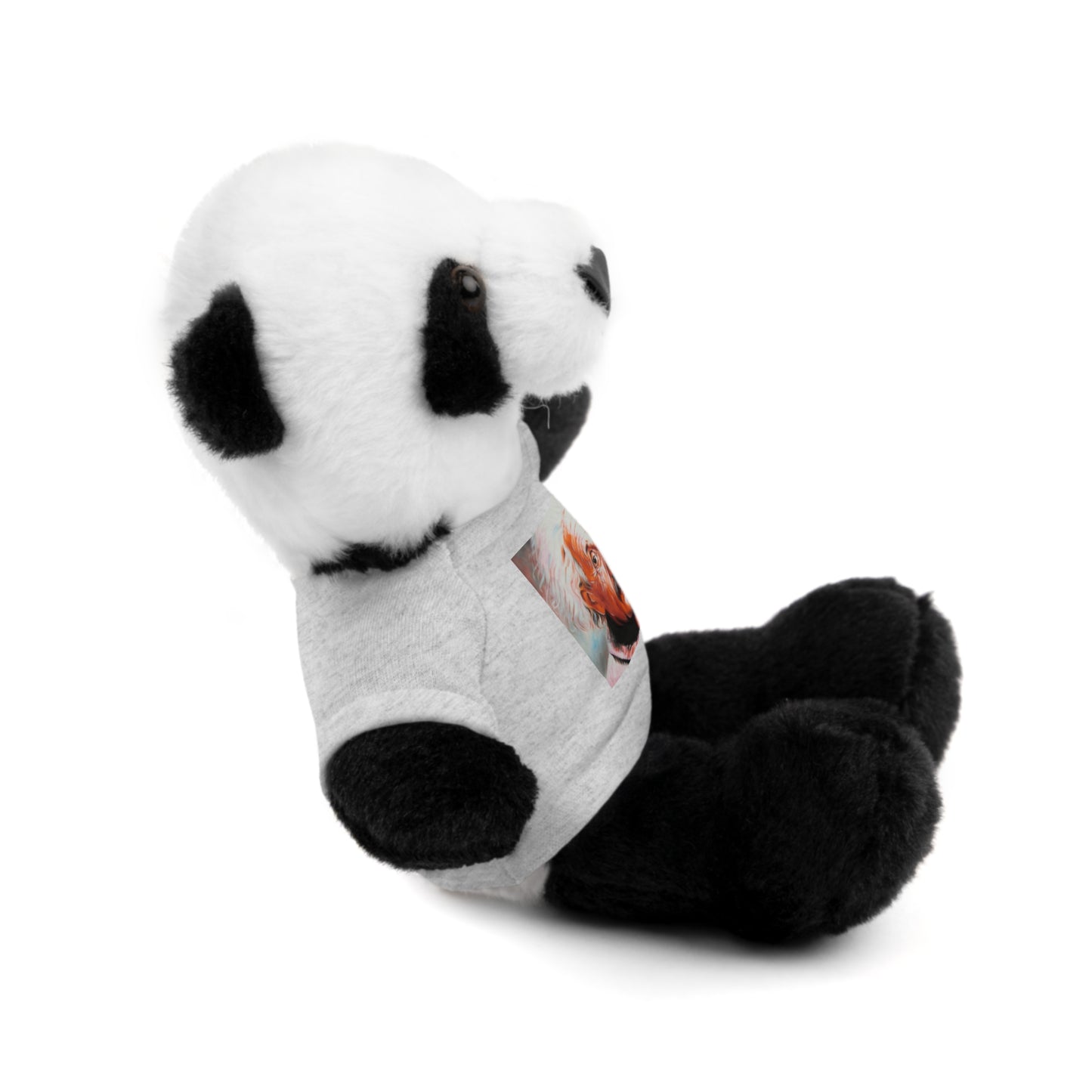 Super Cute Stuffed Animal with Albert Einstein Tee - Unique Gift for Kids & Collectors by Mel Fiorentino