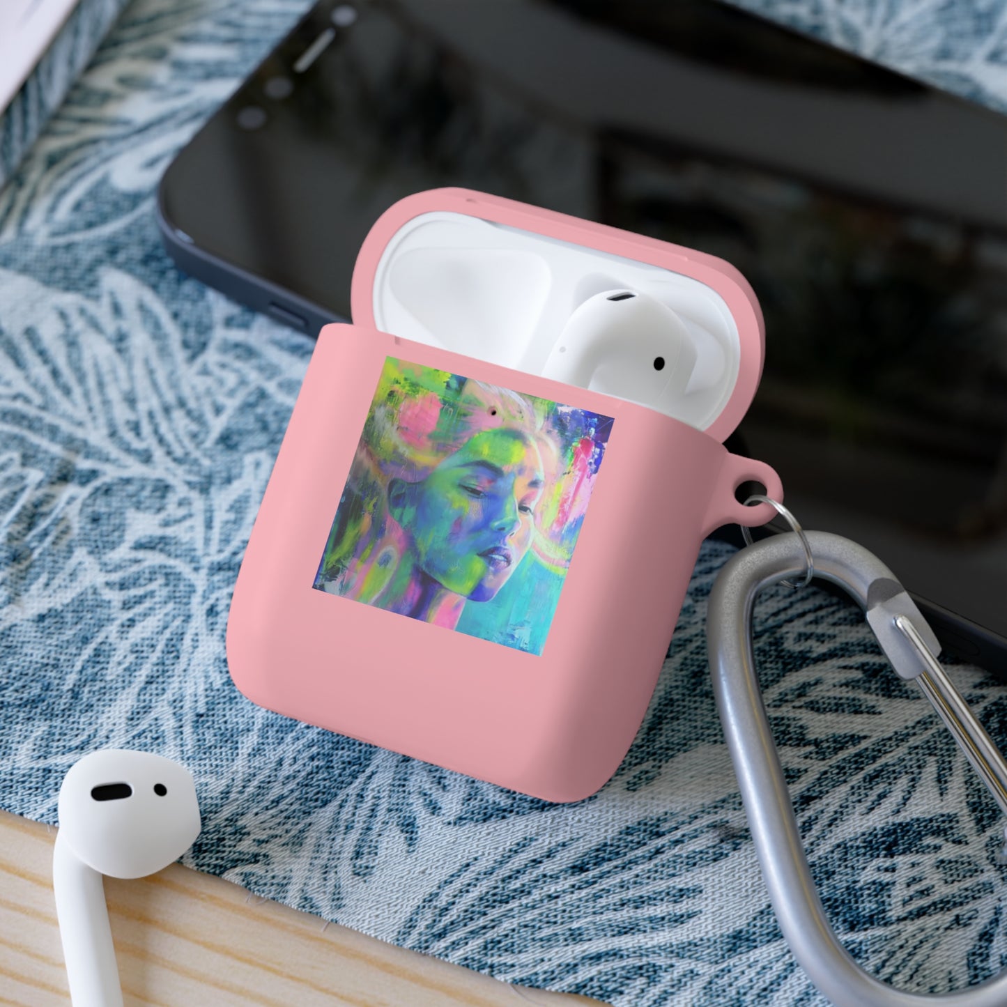 Underwater AirPods Case Cover | Art-Inspired Accessory by Mel Fiorentino