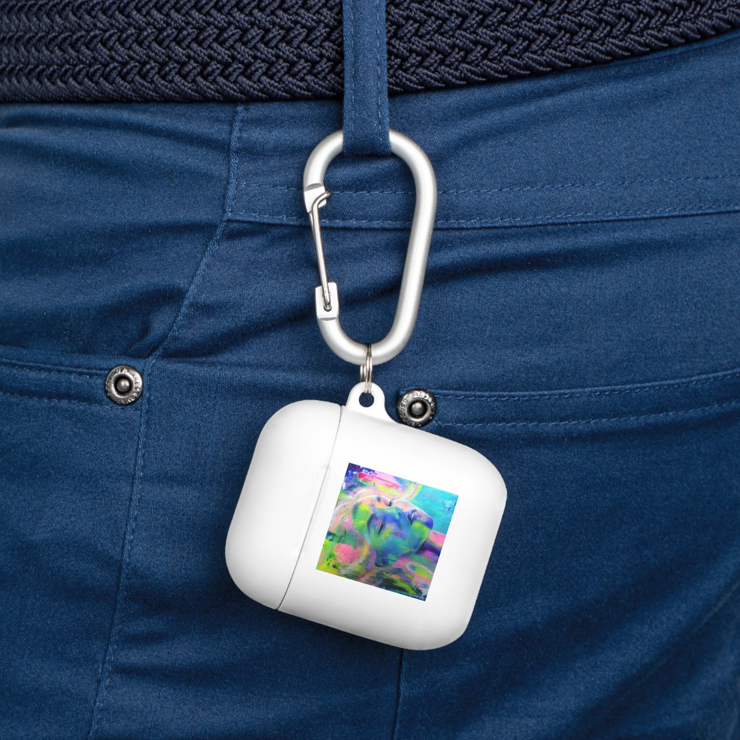 Underwater AirPods Case Cover | Art-Inspired Accessory by Mel Fiorentino