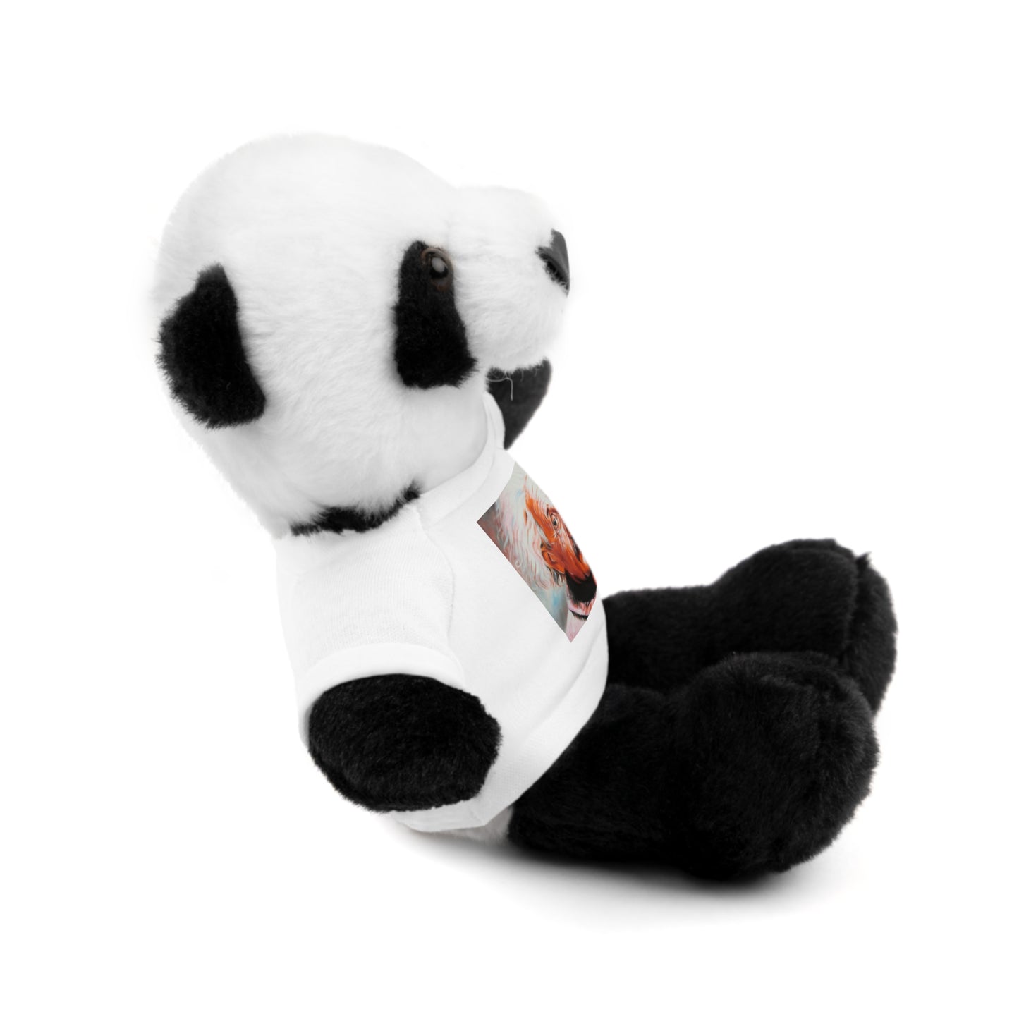 Super Cute Stuffed Animal with Albert Einstein Tee - Unique Gift for Kids & Collectors by Mel Fiorentino