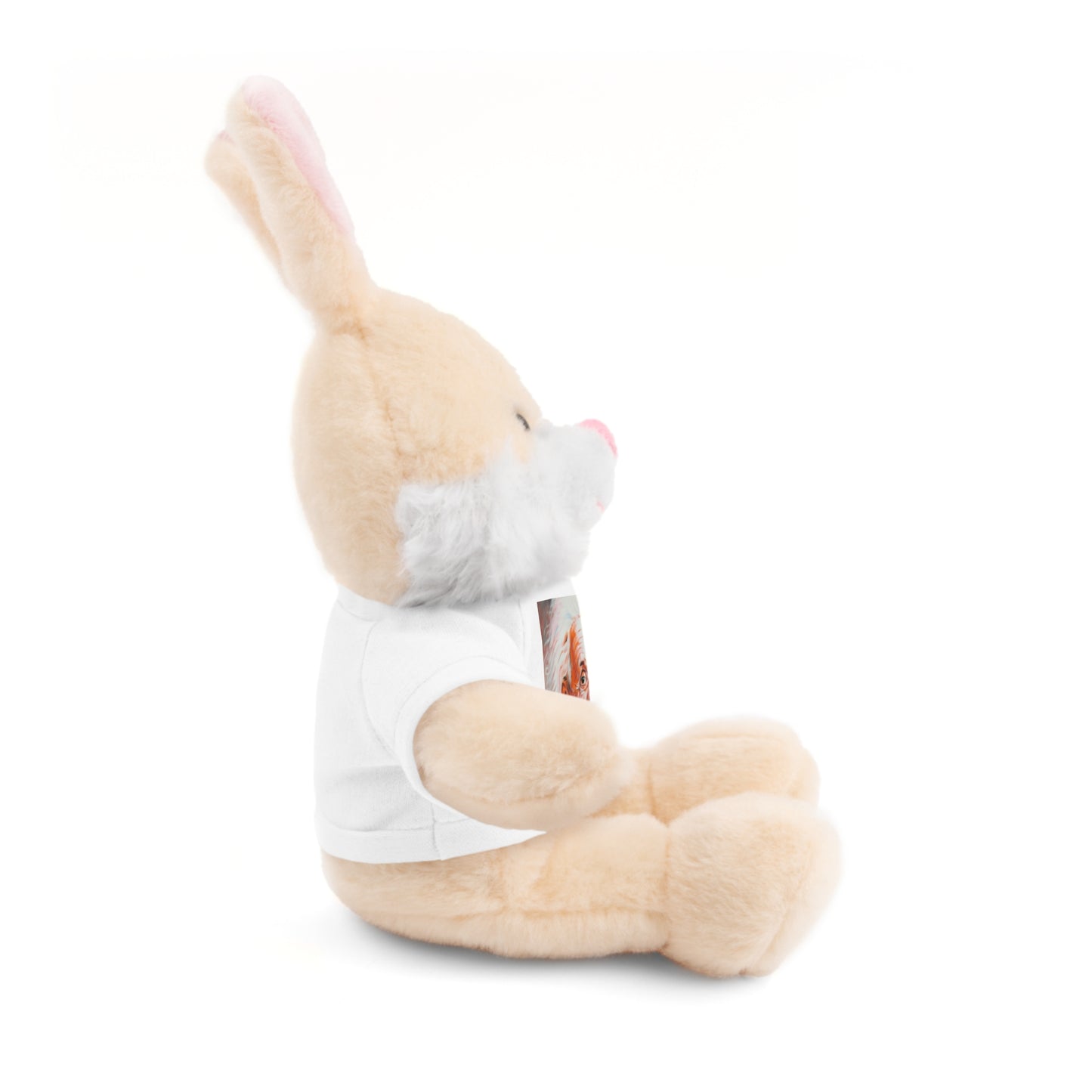 Super Cute Stuffed Animal with Albert Einstein Tee - Unique Gift for Kids & Collectors by Mel Fiorentino
