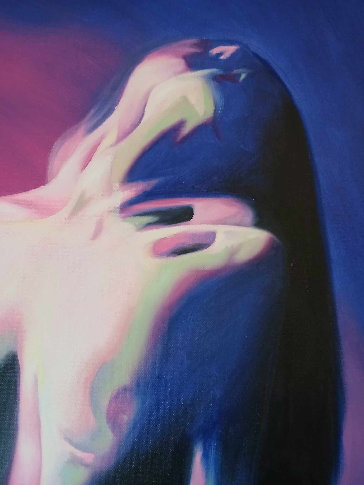 Double Vision Original Oil Painting