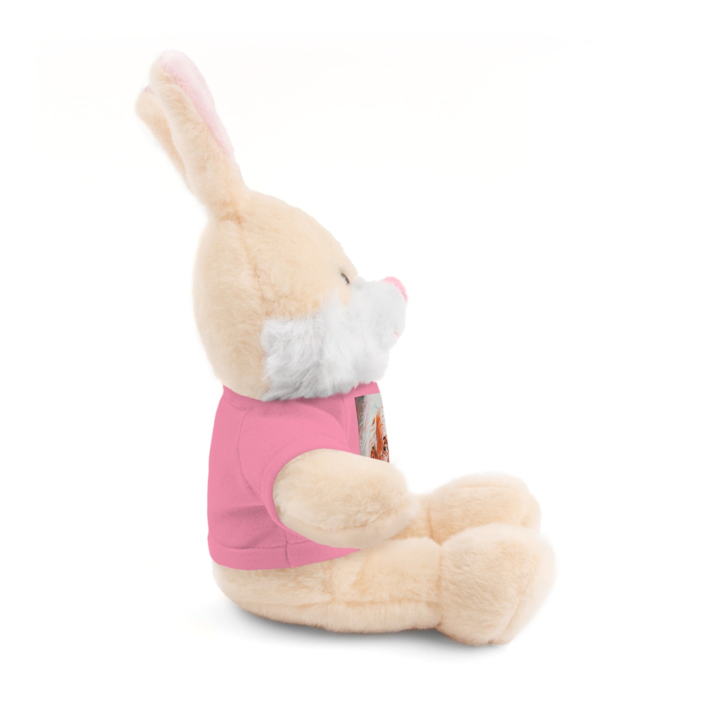 Super Cute Stuffed Animal with Albert Einstein Tee - Unique Gift for Kids & Collectors by Mel Fiorentino