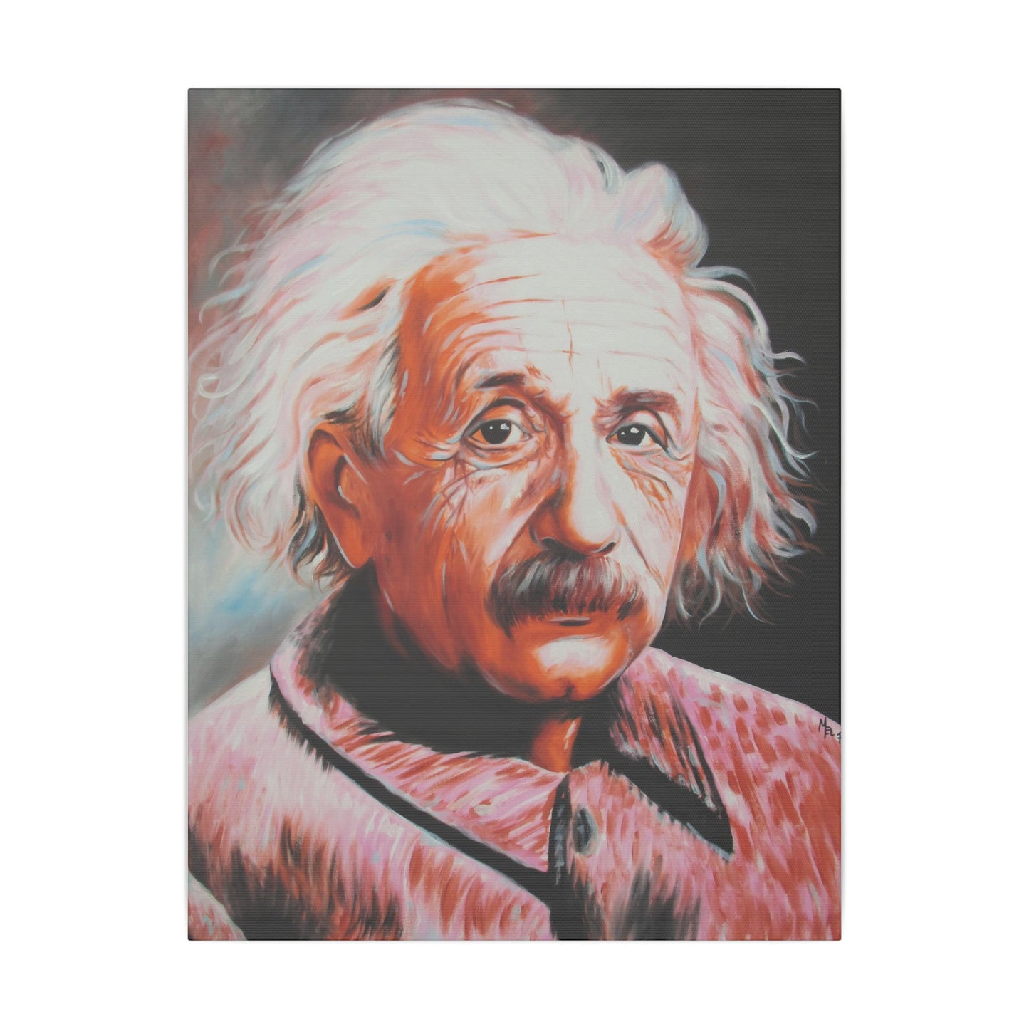 Albert Einstein Giclée Print Canvas by Mel Fiorentino
