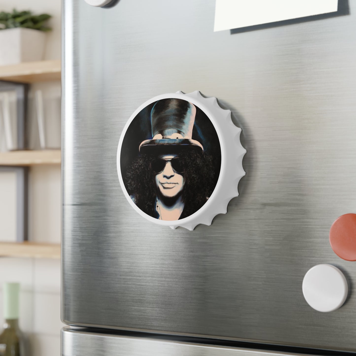 Slash Bottle Opener – Vintage Style Barware by artist Mel Fiorentino
