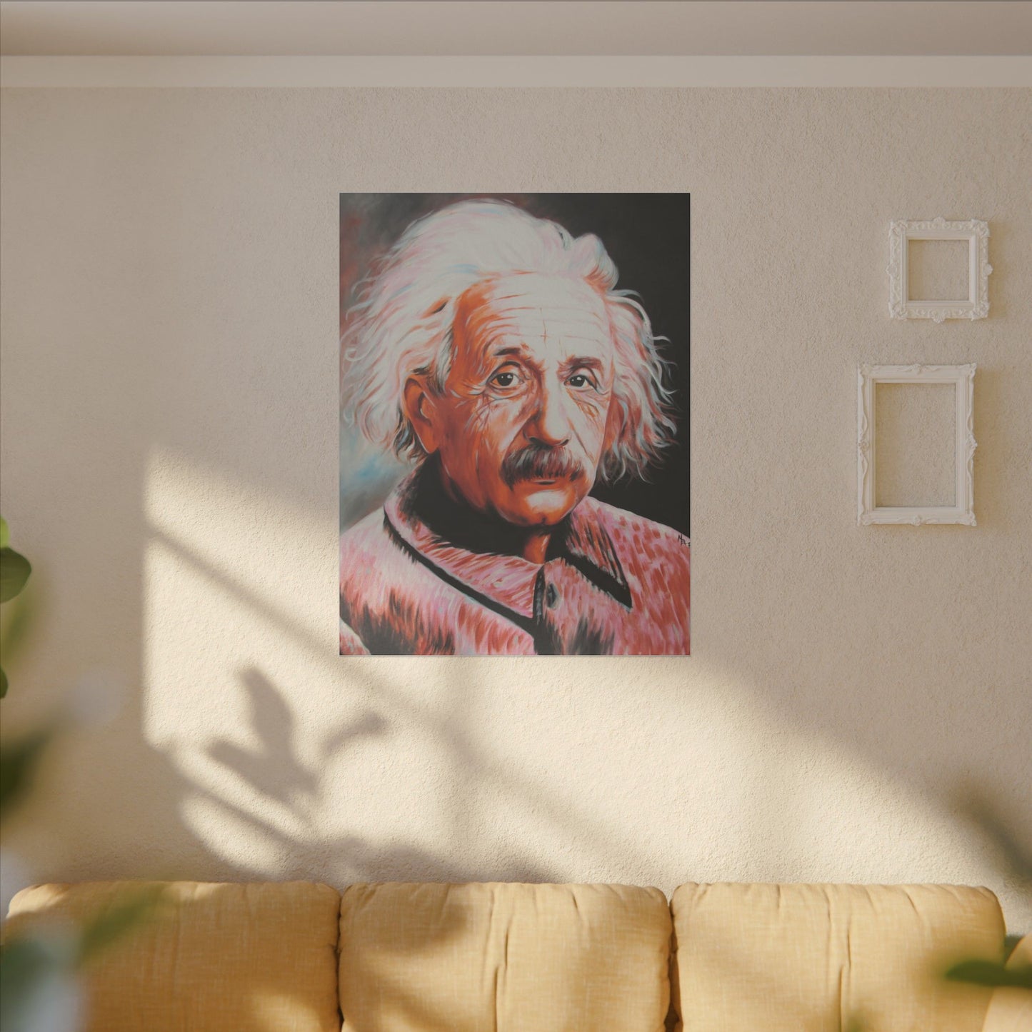 Albert Einstein Giclée Print Canvas by Mel Fiorentino