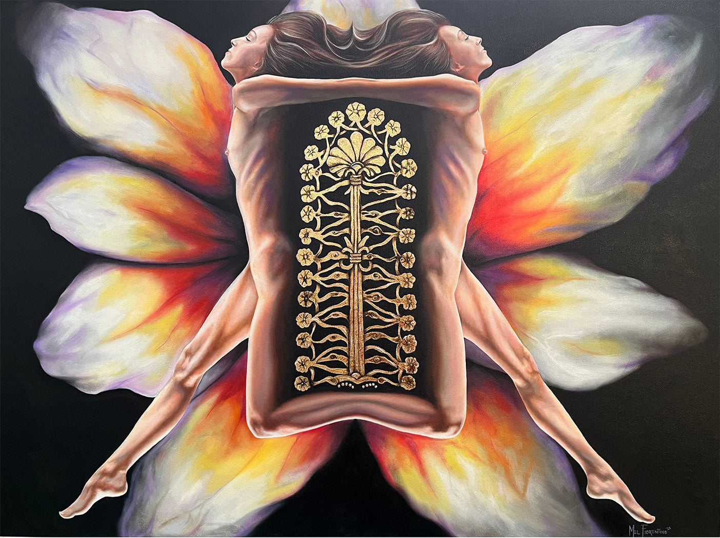 The Door Original Oil Painting