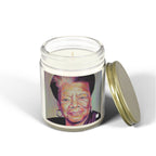 Inspirational Scented Candle - Coconut Apricot Wax with Maya Angelou Design (4oz & 9oz)