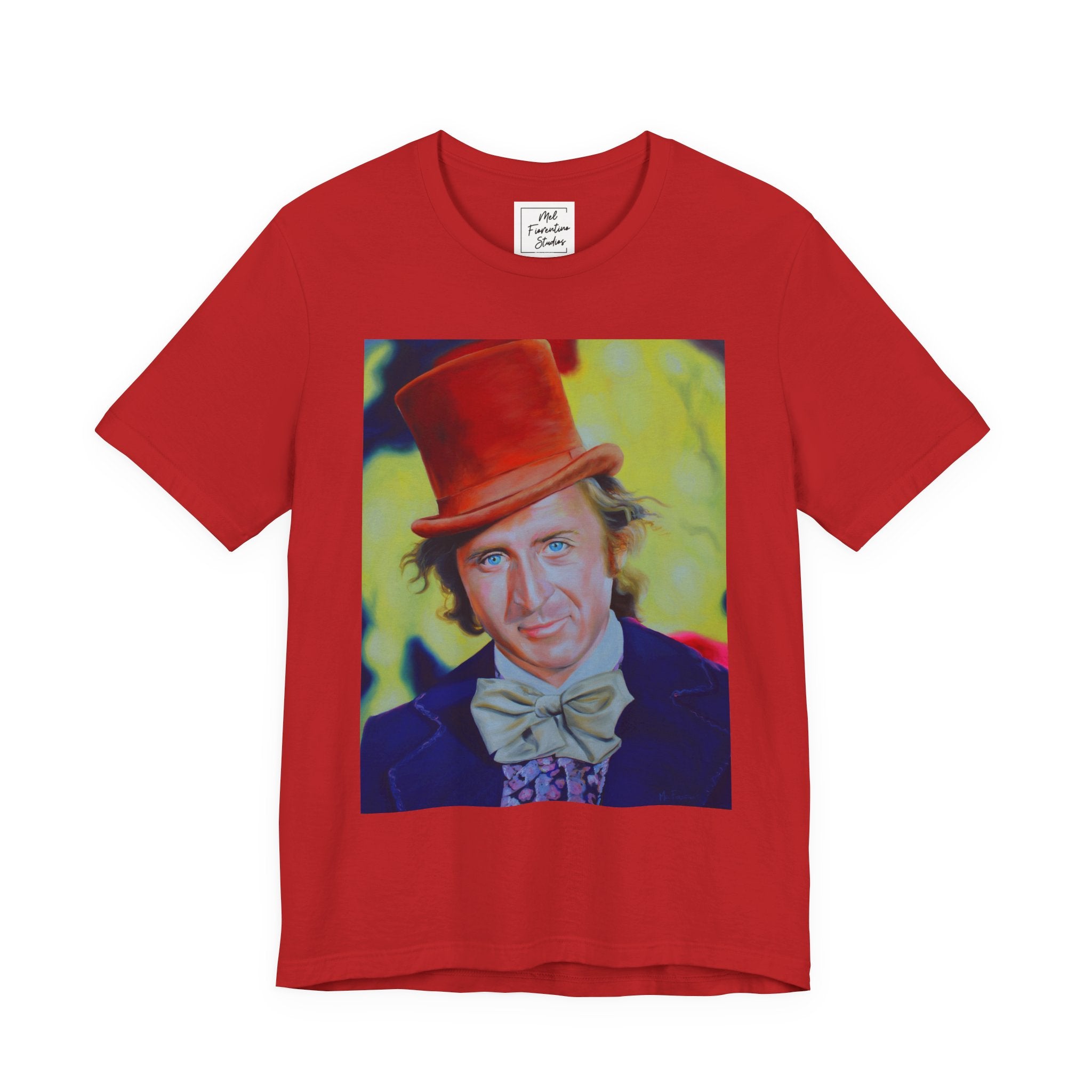 Willy Wonka Gene Wilder Unisex Jersey Short Sleeve Tee
