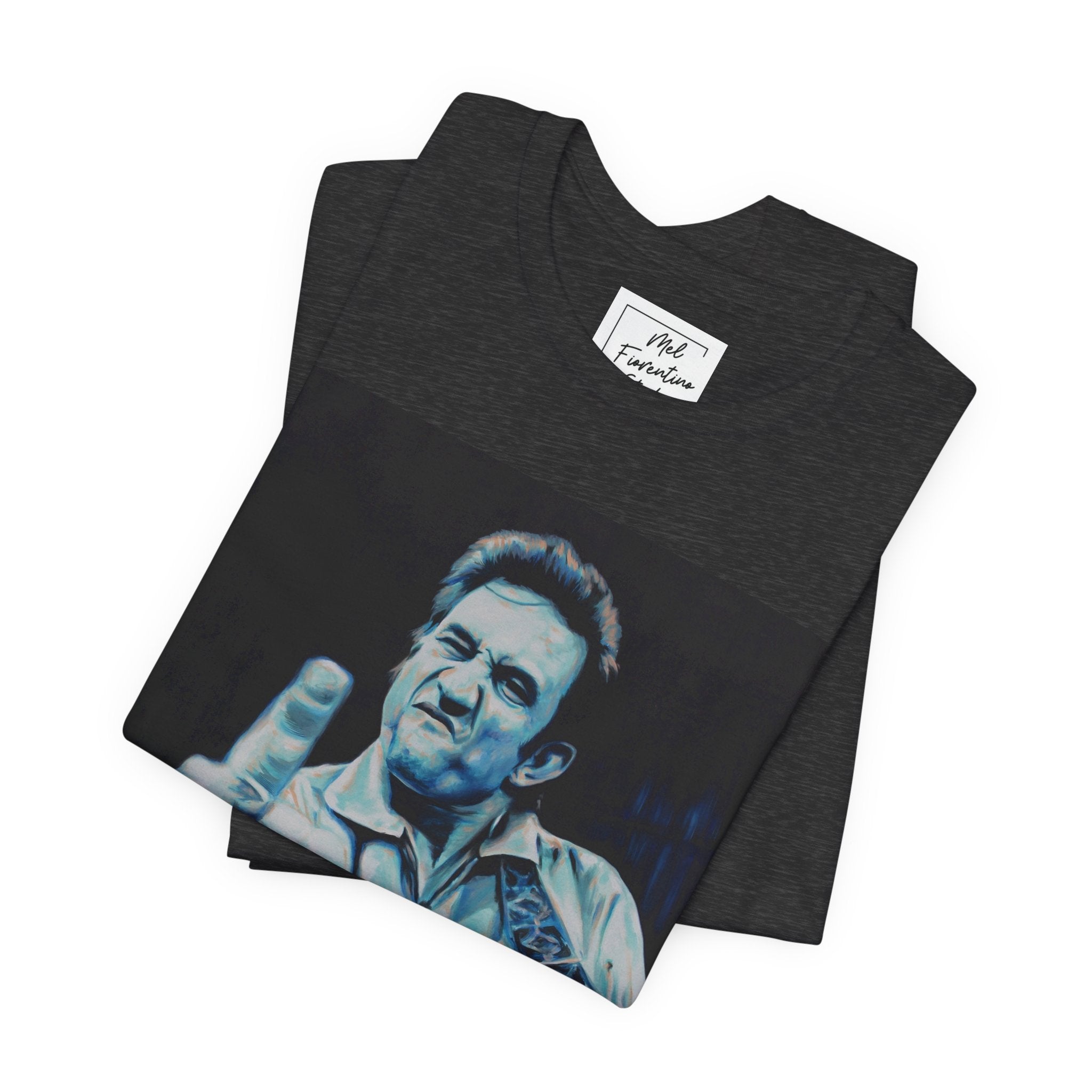 Folsom Prision Blues Johnny Cash Unisex Jersey Short Sleeve Tee