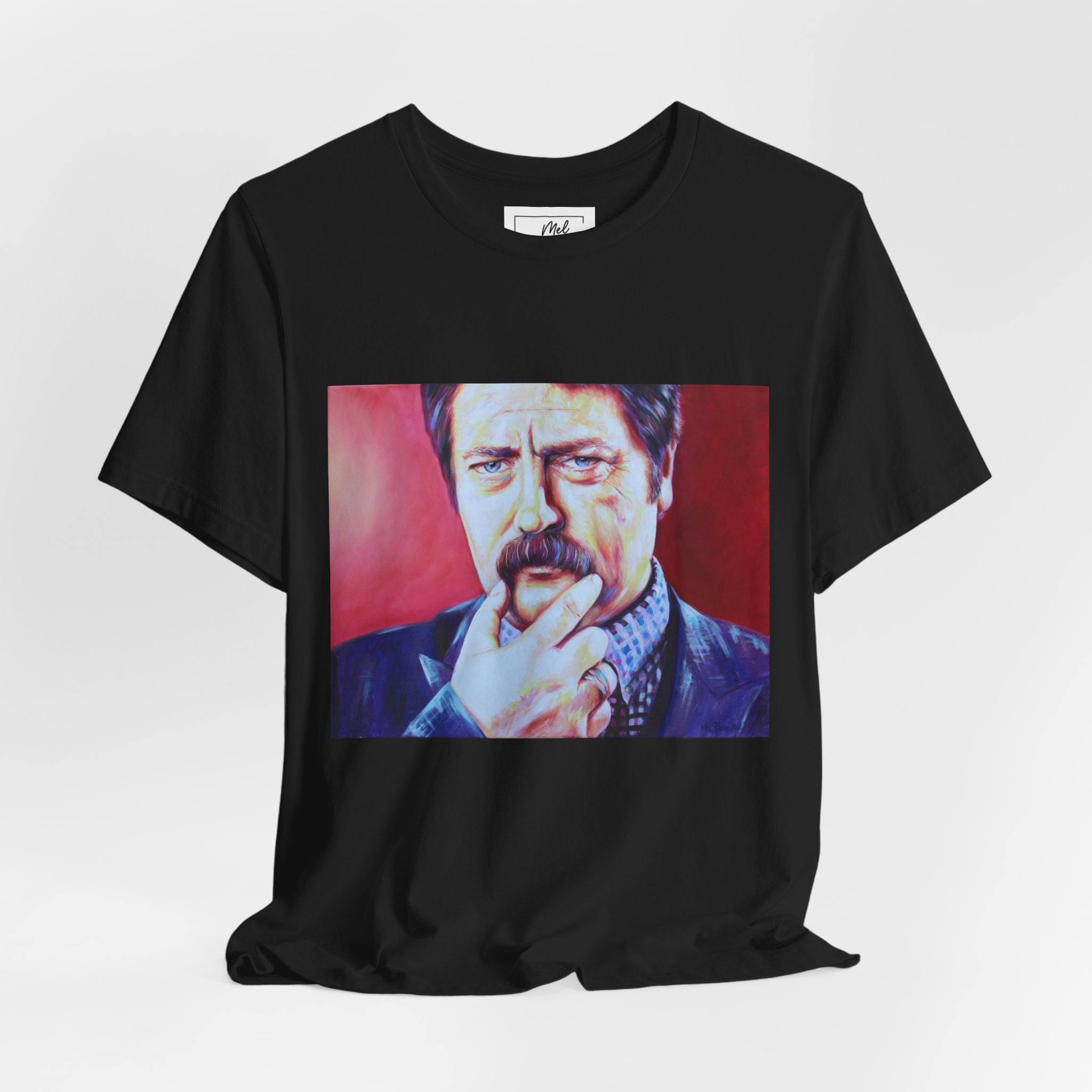 Ron Swanson Unisex Jersey Short Sleeve Tee