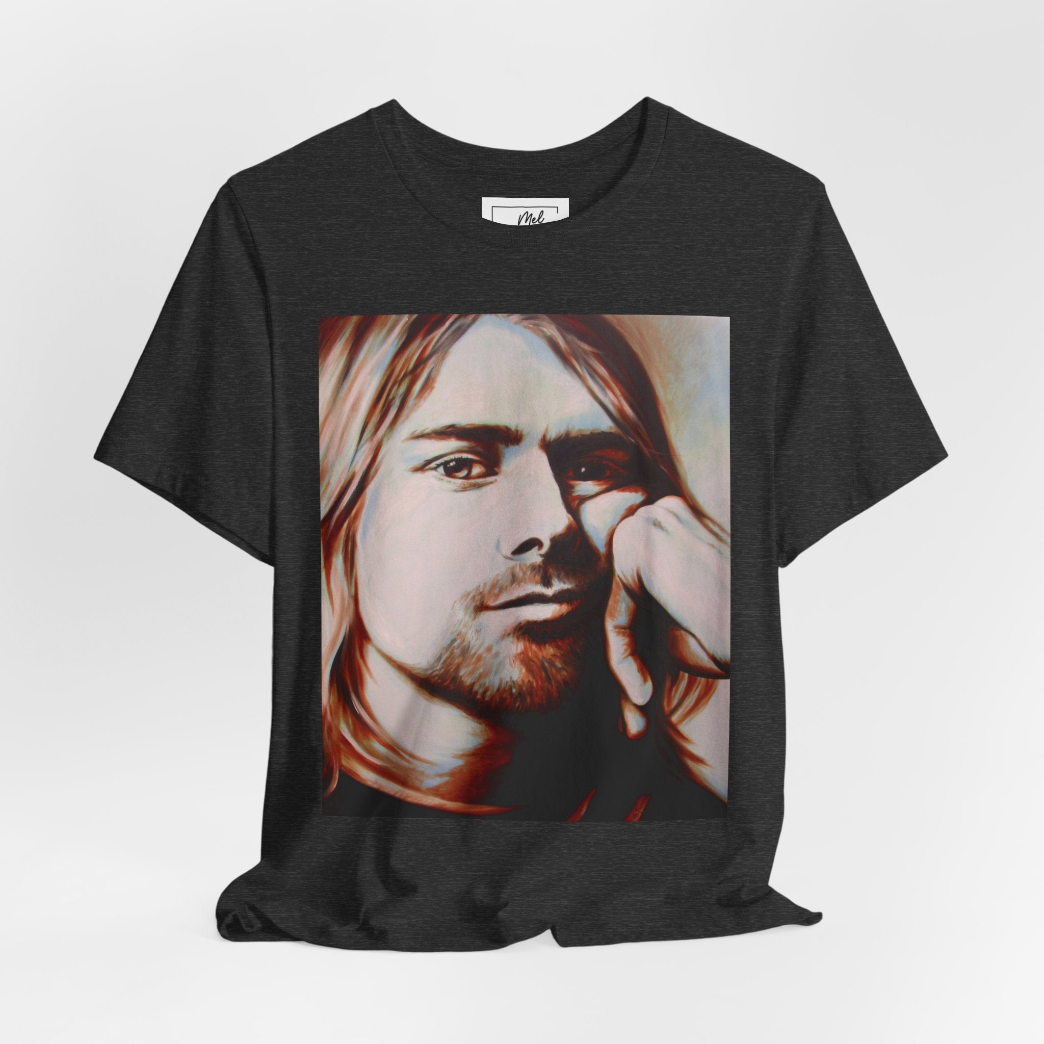 Kurt Cobain Nirvana Unisex Jersey Short Sleeve Tee