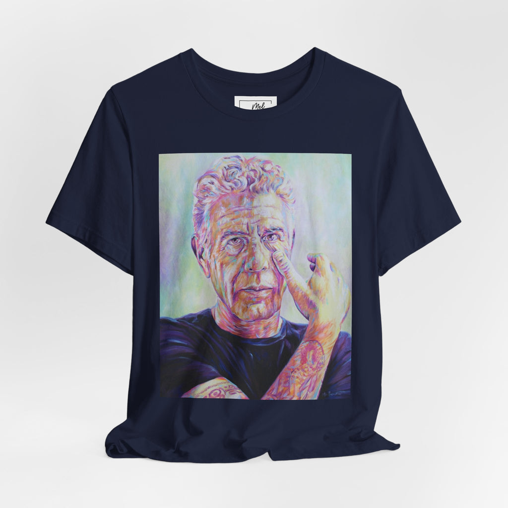 Anthony Bourdain Unisex Jersey Short Sleeve Tee