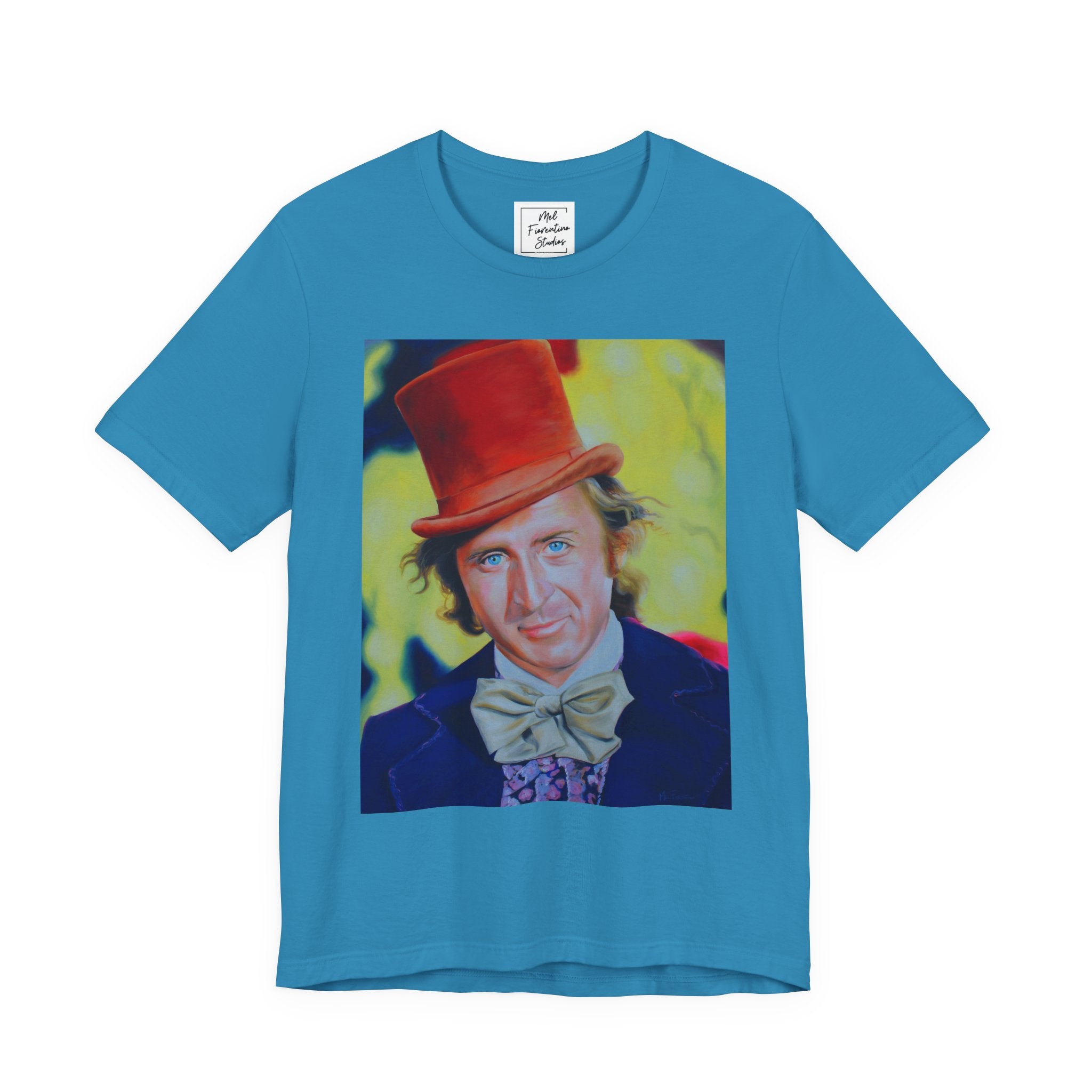 Willy Wonka Gene Wilder Unisex Jersey Short Sleeve Tee