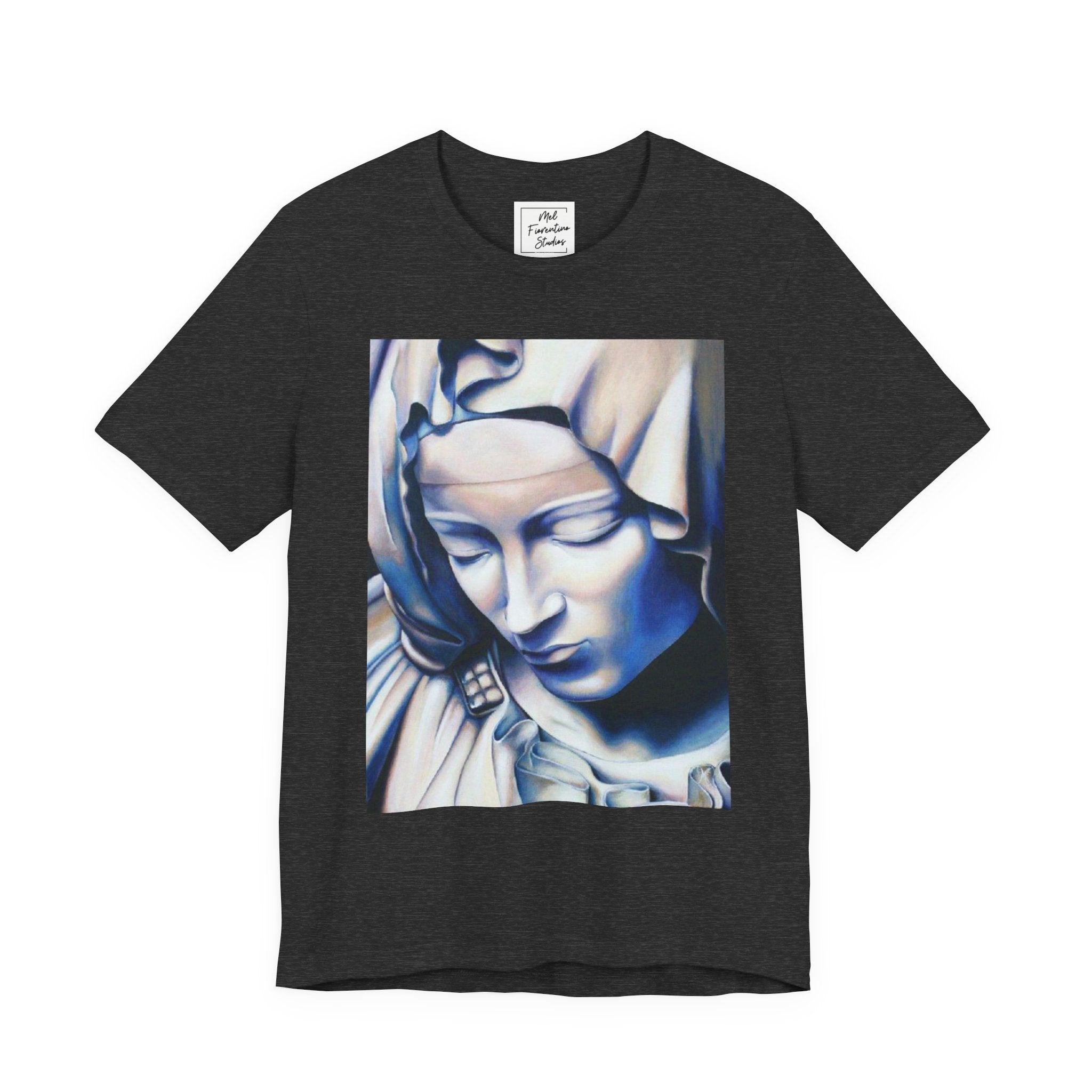 Mother Mary Pieta Michelangelo Unisex Jersey Short Sleeve Tee