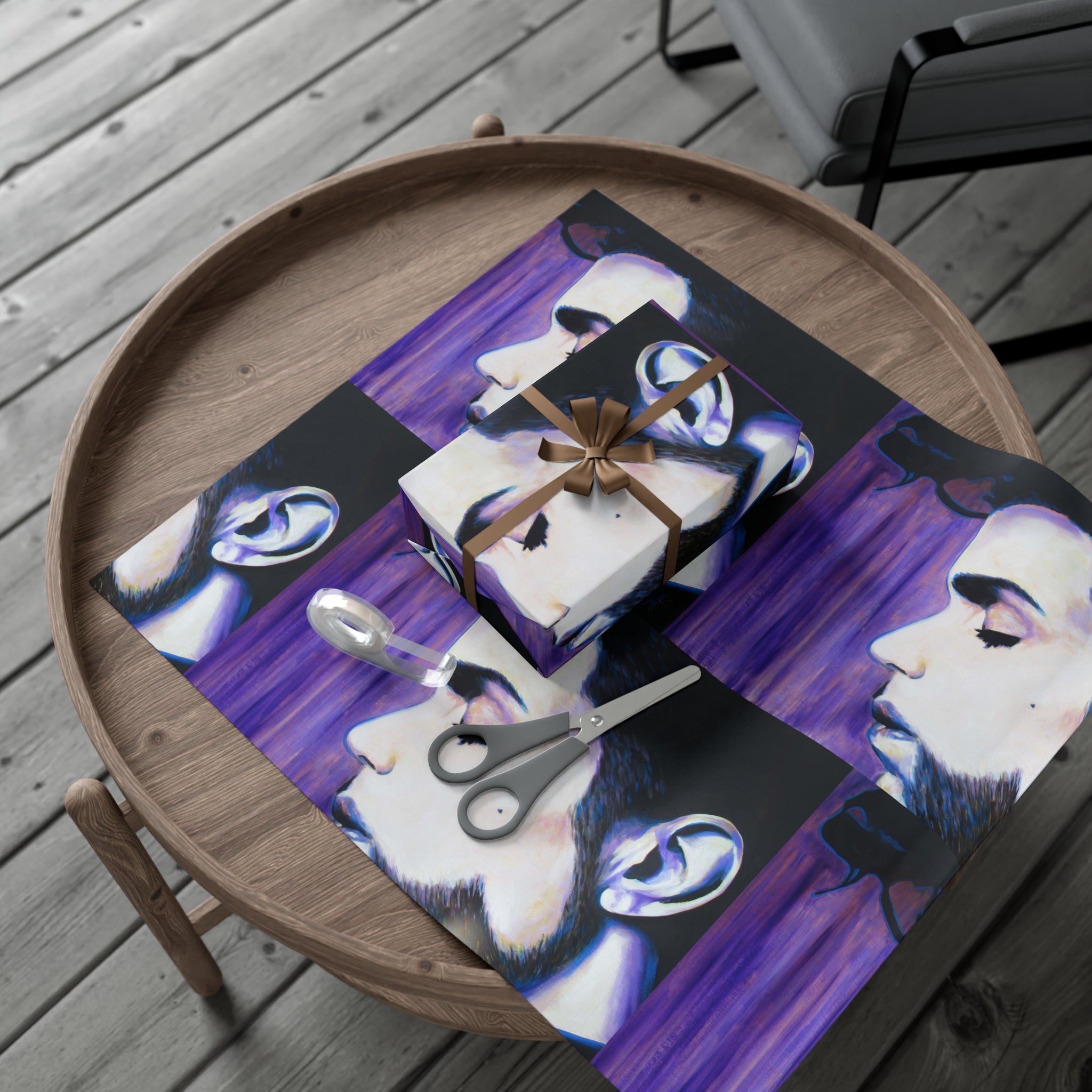 Prince Gift Wrap Papers by Mel Fiorentino