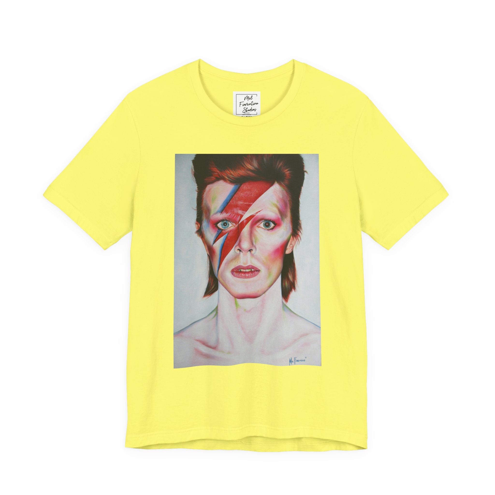 Aladdin Sane David Bowie Unisex Jersey Short Sleeve Tee