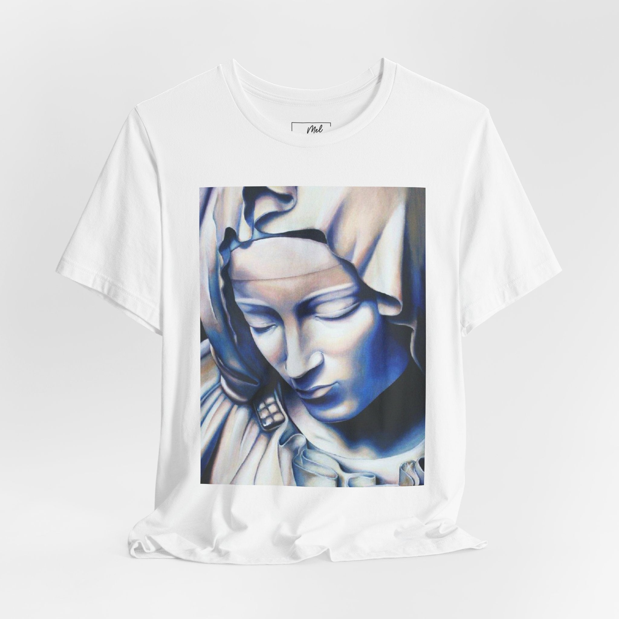 Mother Mary Pieta Michelangelo Unisex Jersey Short Sleeve Tee