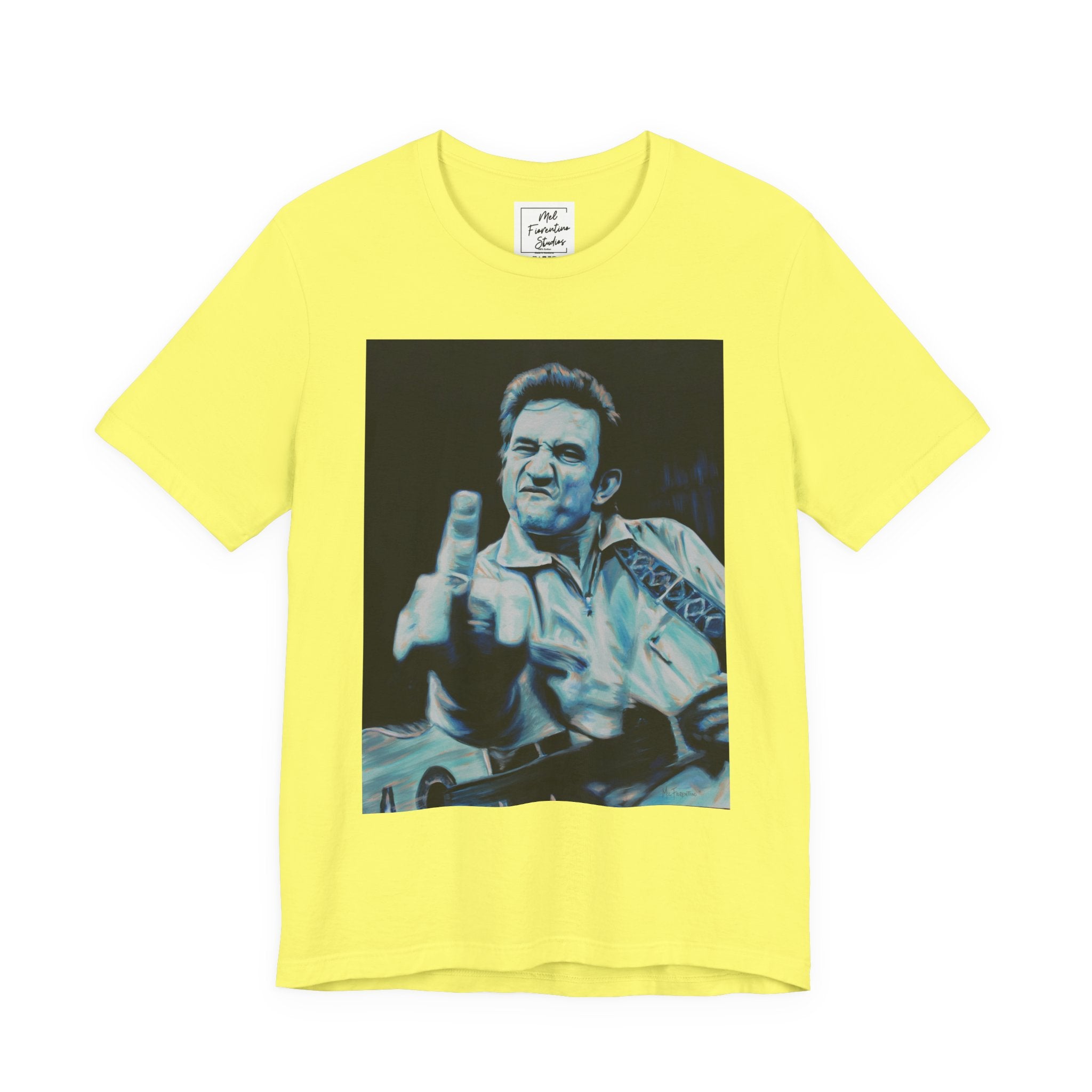 Folsom Prision Blues Johnny Cash Unisex Jersey Short Sleeve Tee