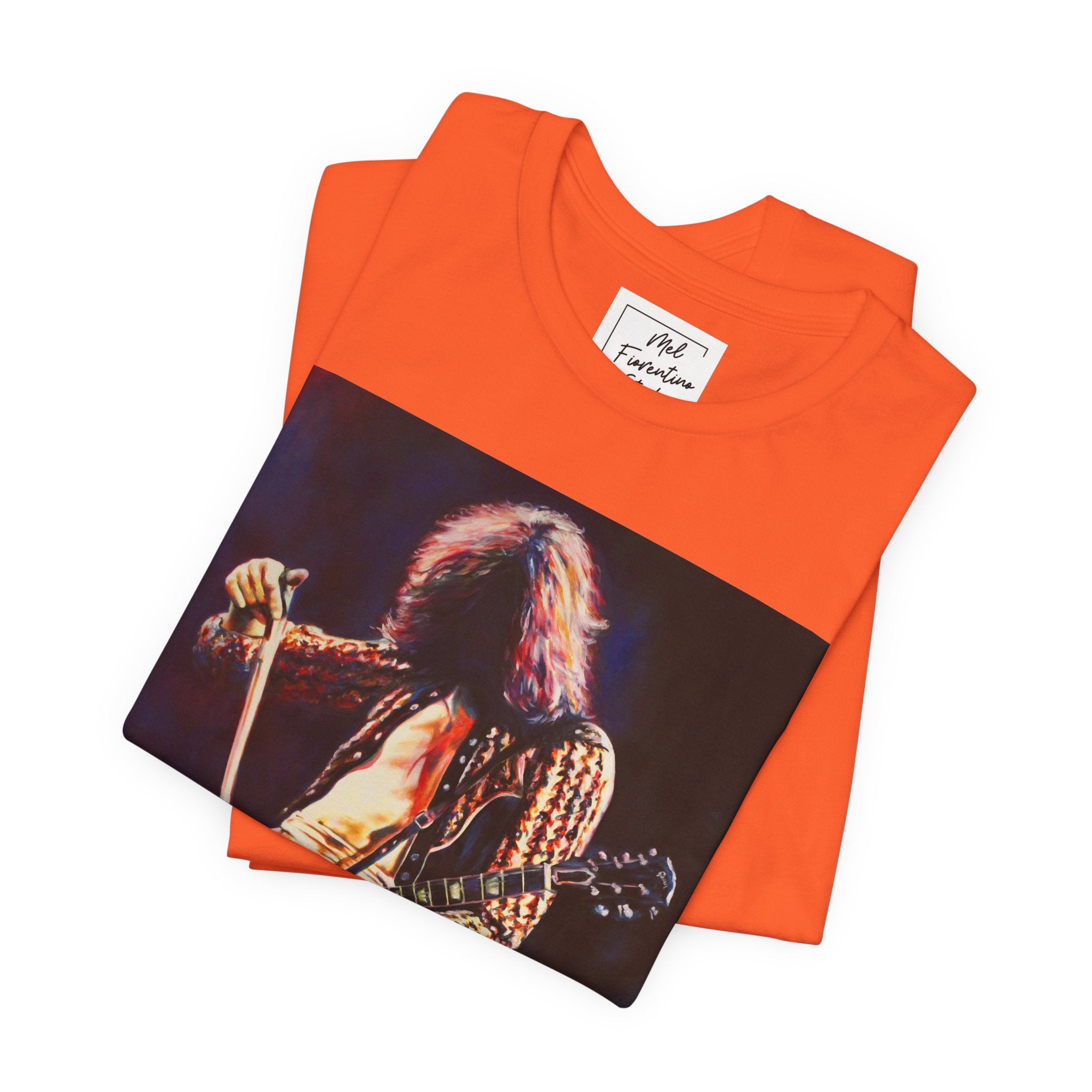 Jimmy Page Led Zeppelin Unisex Jersey Short Sleeve Tee