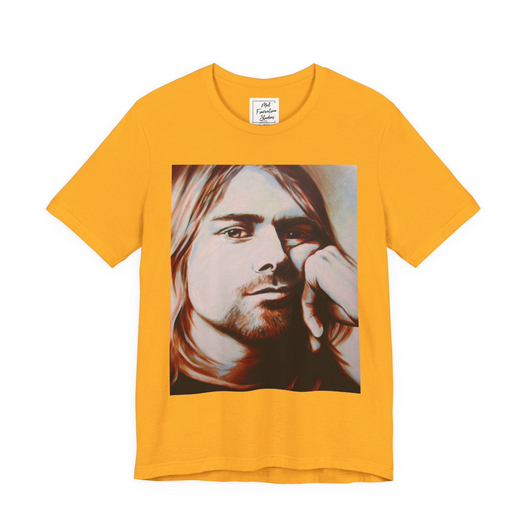 Kurt Cobain Nirvana Unisex Jersey Short Sleeve Tee