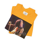 Jimmy Page Led Zeppelin Unisex Jersey Short Sleeve Tee
