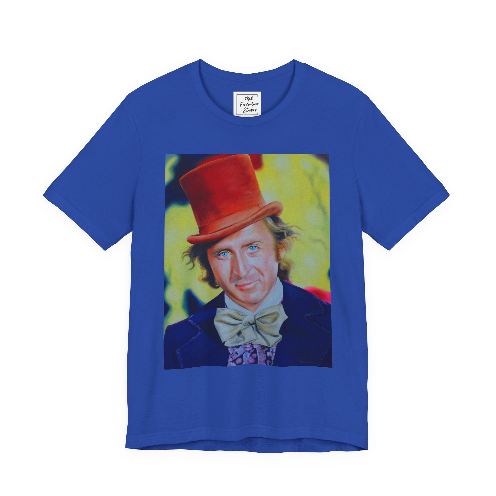 Willy Wonka Gene Wilder Unisex Jersey Short Sleeve Tee