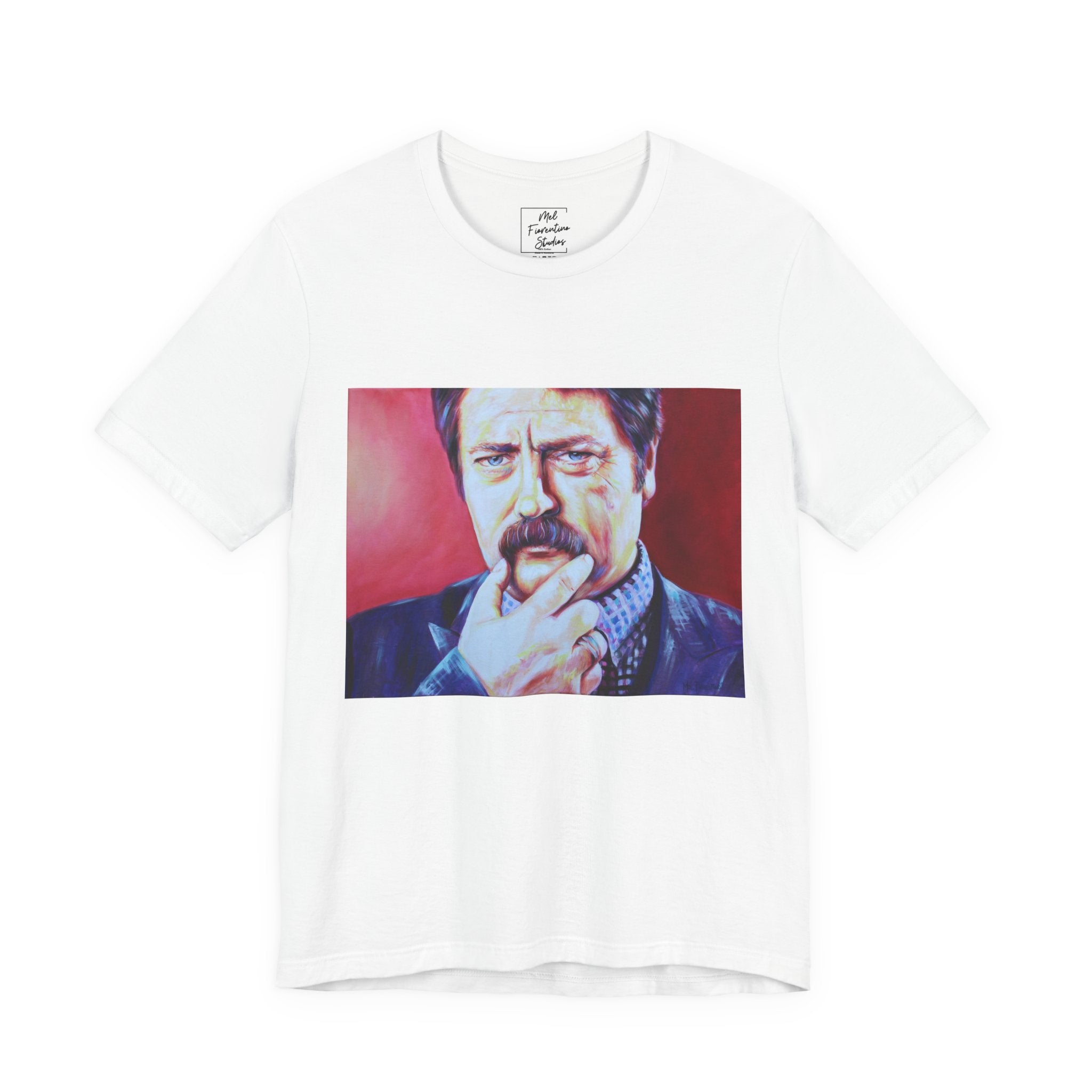 Ron Swanson Unisex Jersey Short Sleeve Tee