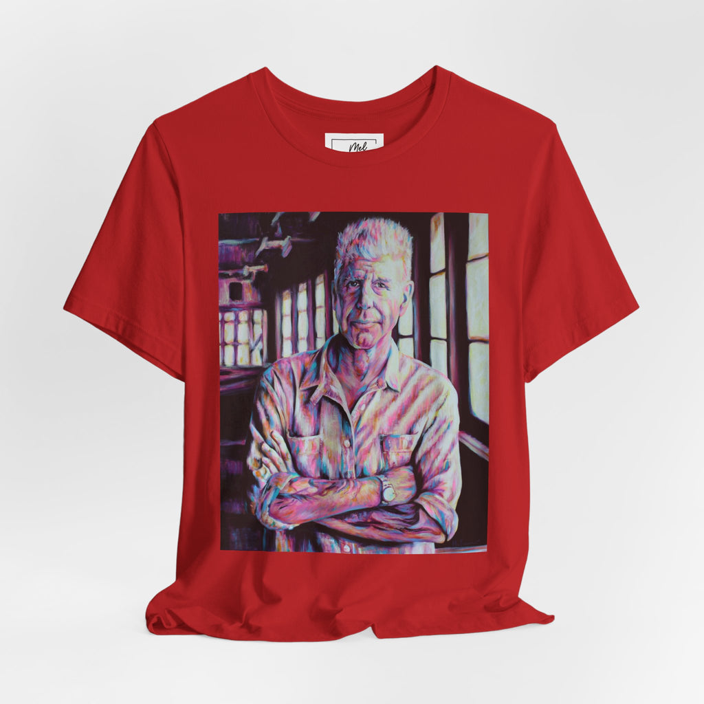 Anthony Bourdain II Unisex Jersey Short Sleeve Tee