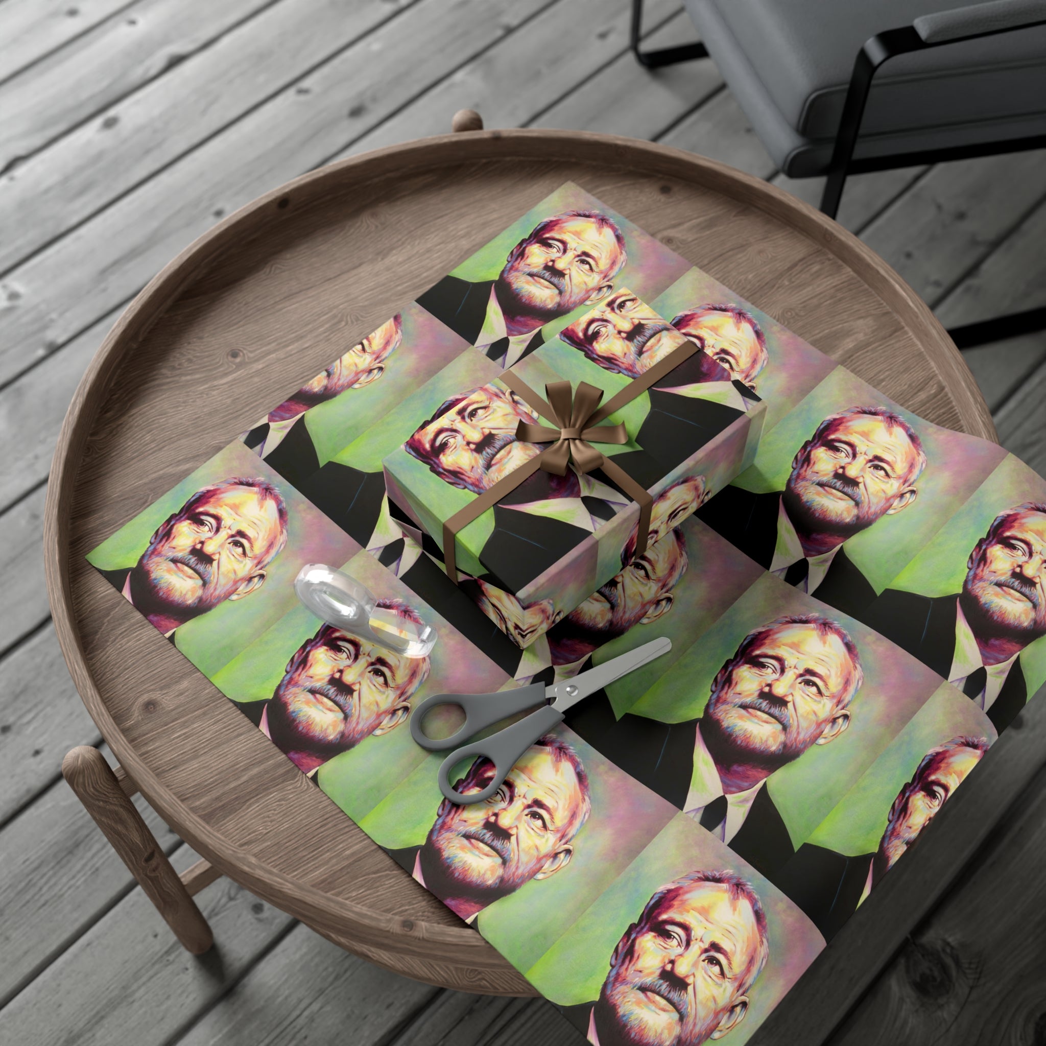 Bill Murray Gift Wrap Papers by Mel Fiorentino
