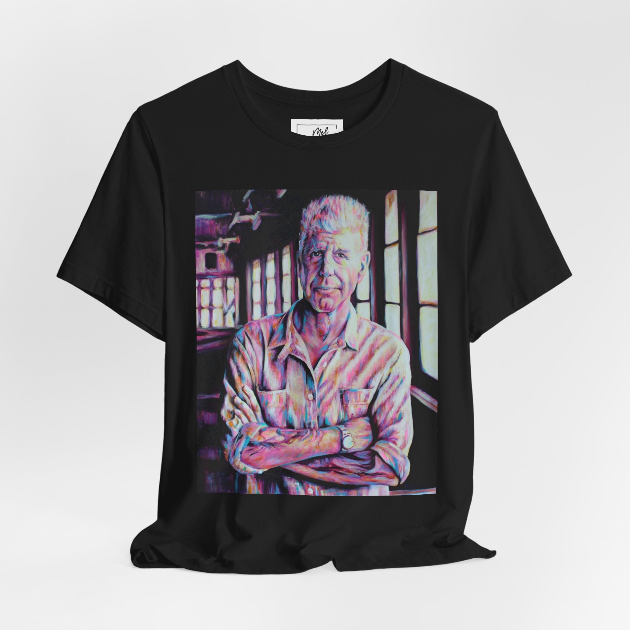 Anthony Bourdain II Unisex Jersey Short Sleeve Tee