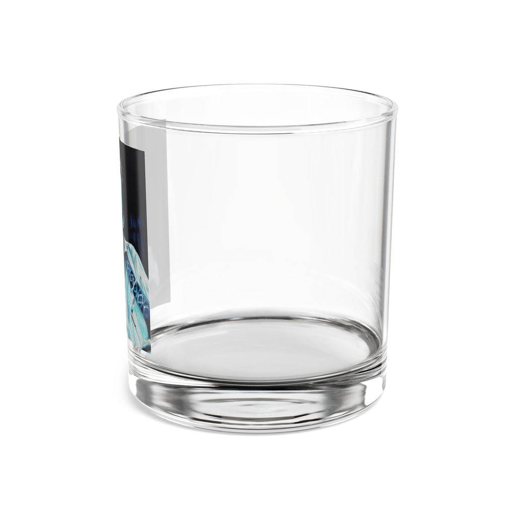 Folsom Prision Blues Johnny Cash Rocks Glass, 10oz by Mel Fiorentino