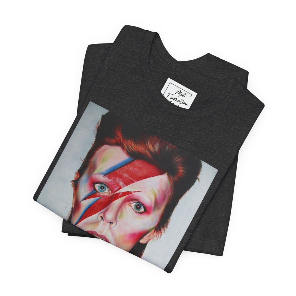 Aladdin Sane David Bowie Unisex Jersey Short Sleeve Tee