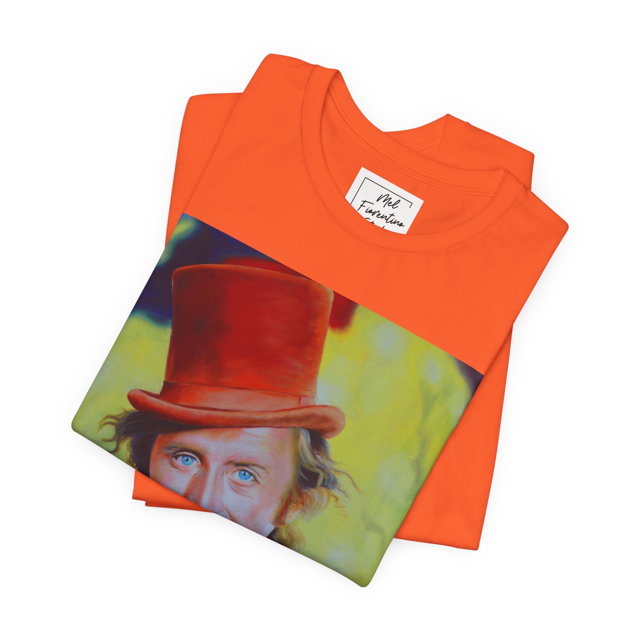 Willy Wonka Gene Wilder Unisex Jersey Short Sleeve Tee