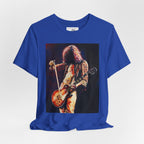 Jimmy Page Led Zeppelin Unisex Jersey Short Sleeve Tee