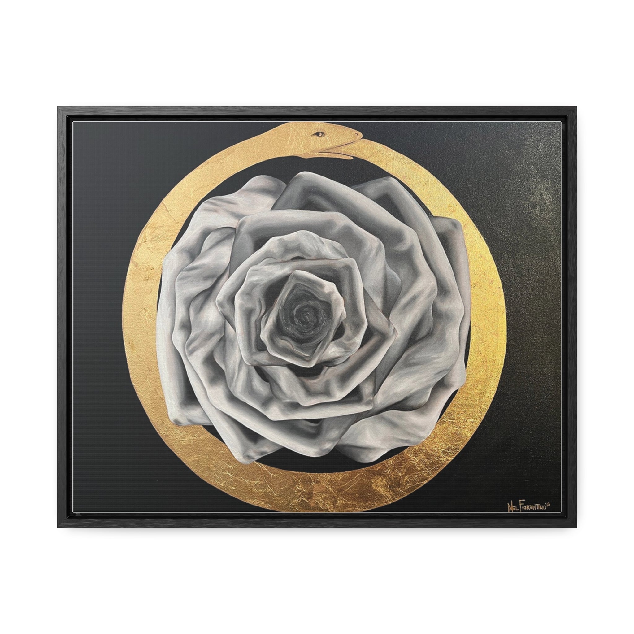 Ouroboros by Mel Fiorentino Framed Canvas Reproduction