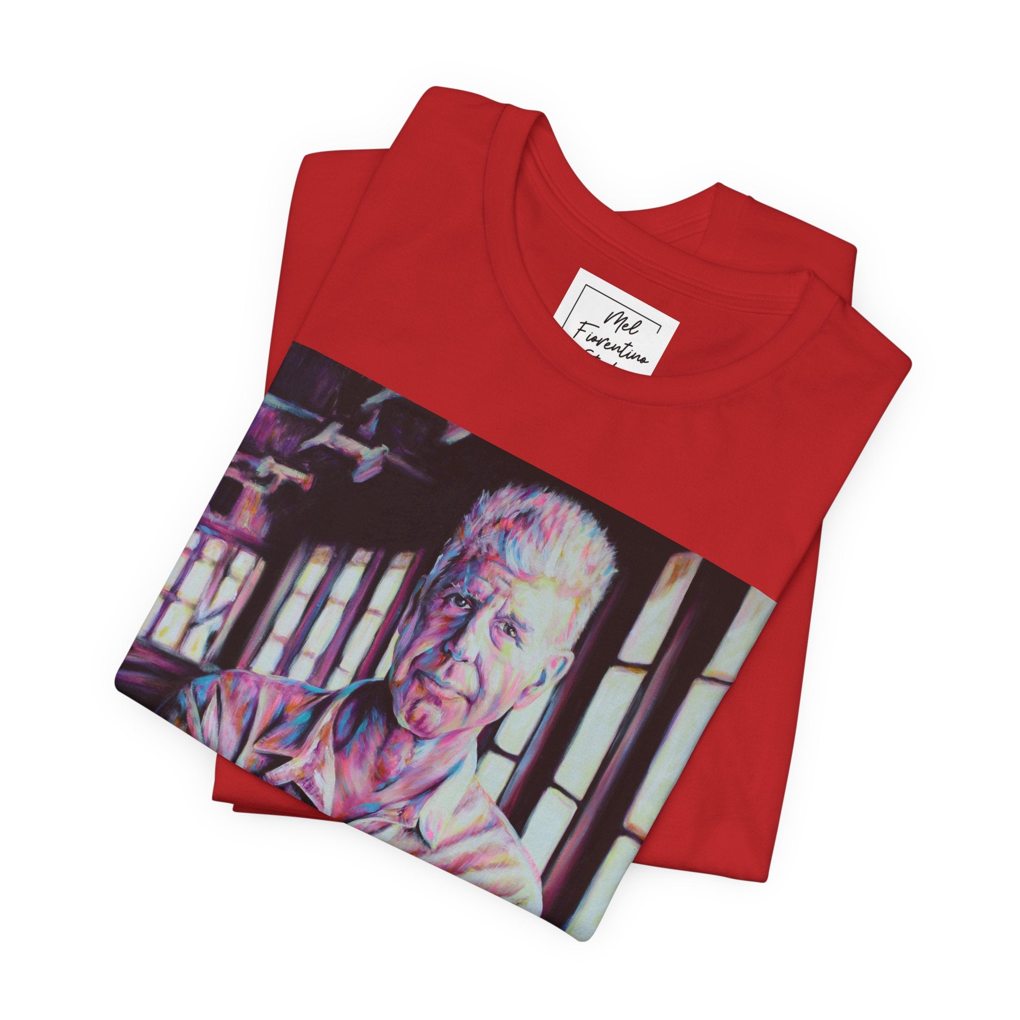 Anthony Bourdain II Unisex Jersey Short Sleeve Tee