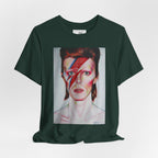 Aladdin Sane David Bowie Unisex Jersey Short Sleeve Tee