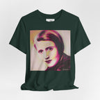 Ayn Rand Writer Unisex Jersey Short Sleeve Tee