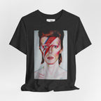 Aladdin Sane David Bowie Unisex Jersey Short Sleeve Tee